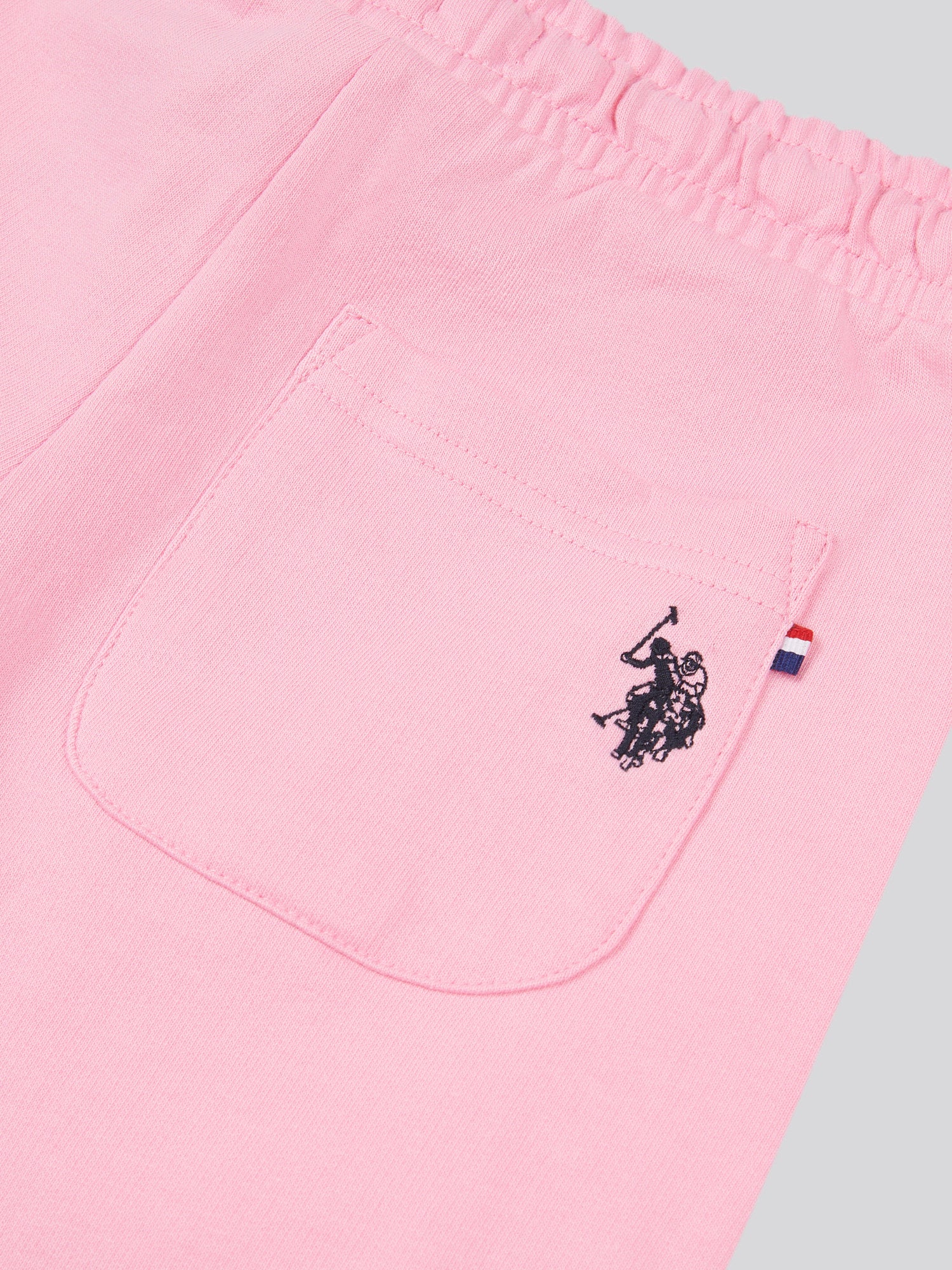 Boys 1890 Sweat Shorts in Prism Pink - Image 4