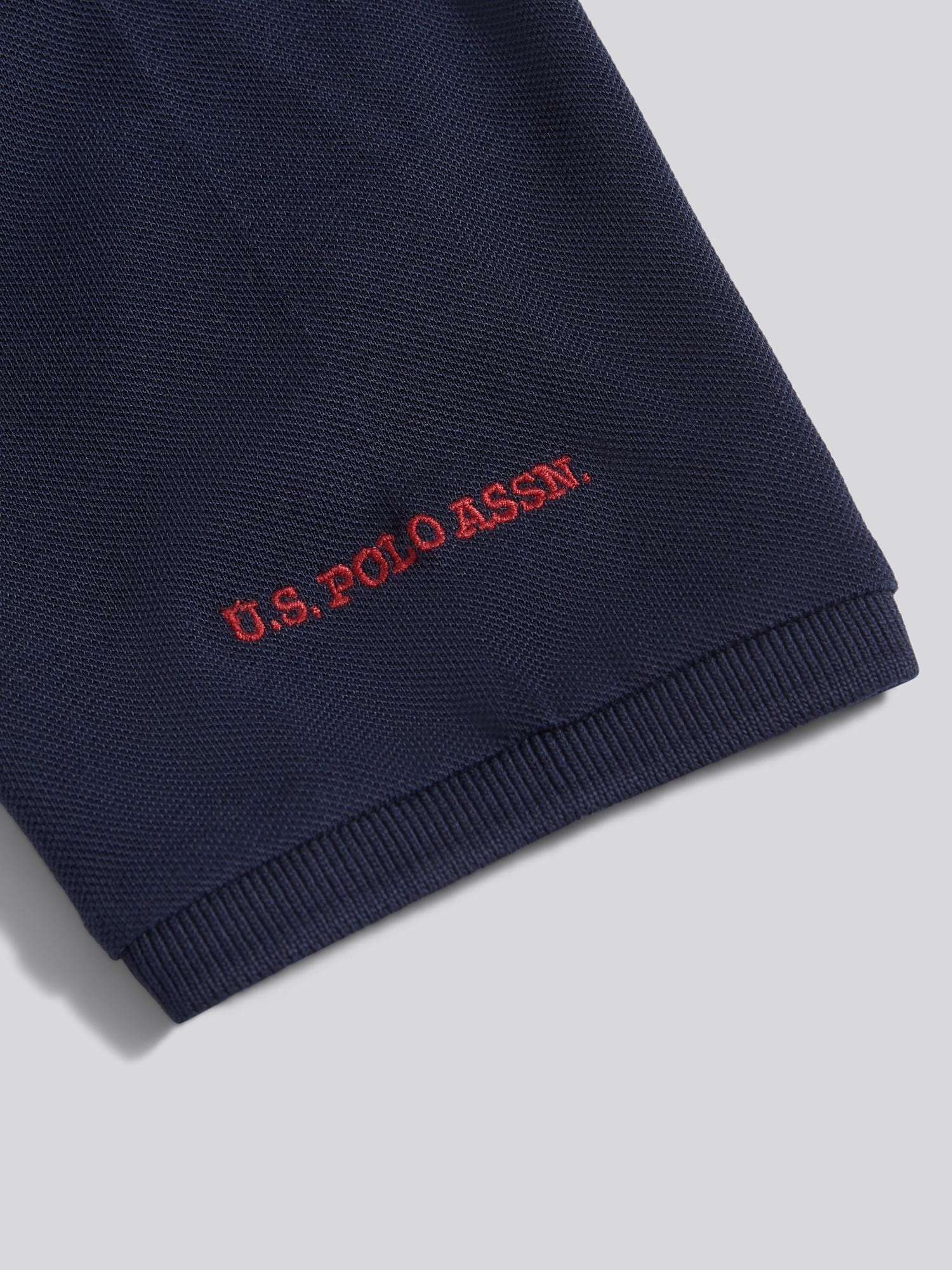 Boys Chuck Polo Shirt in Dark Sapphire Navy - Image 8