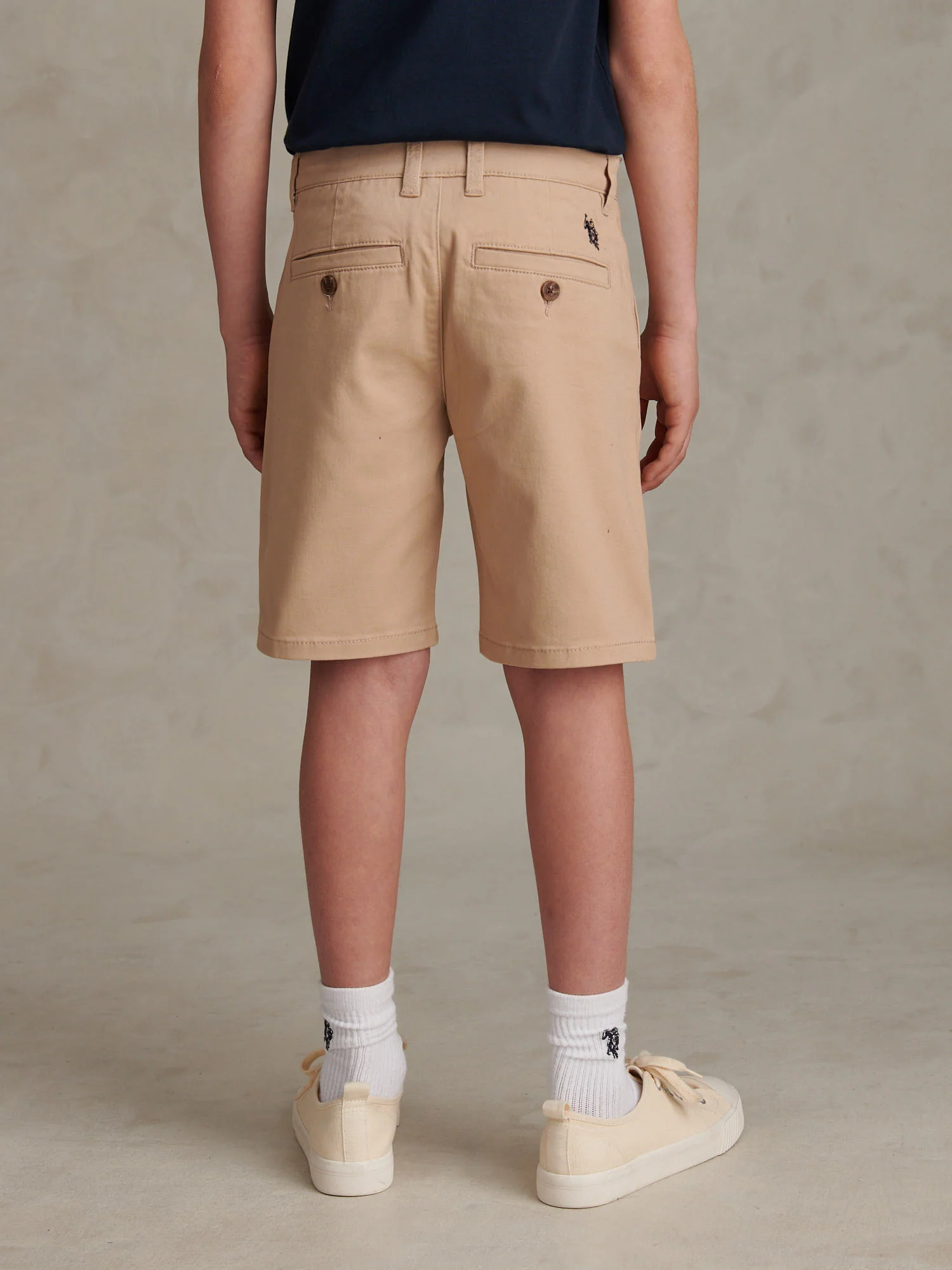 Boys Classic Chino Short Cornstalk - Image 4