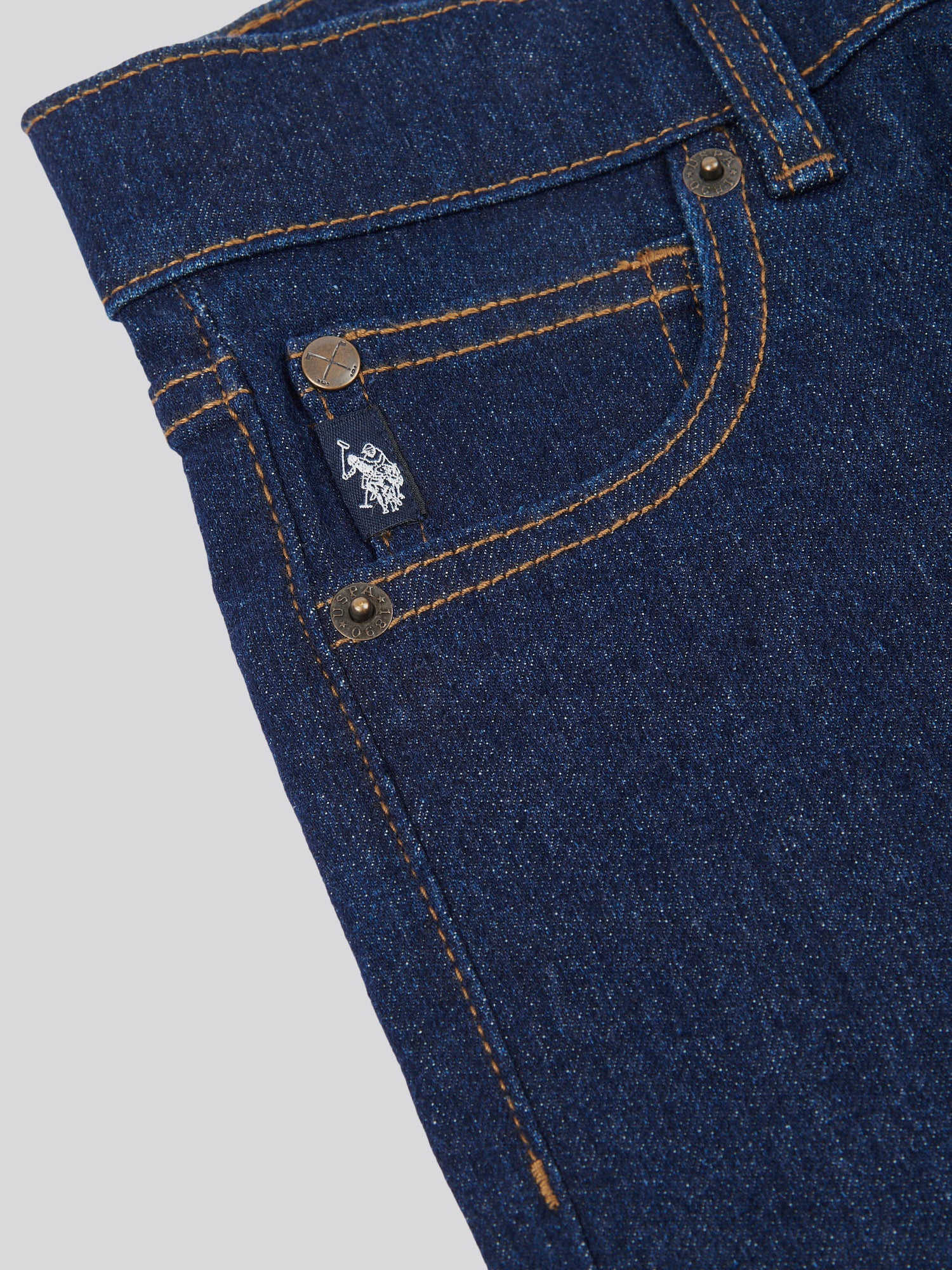 Boys Classic Fit Jean in Rinse Wash - Image 8