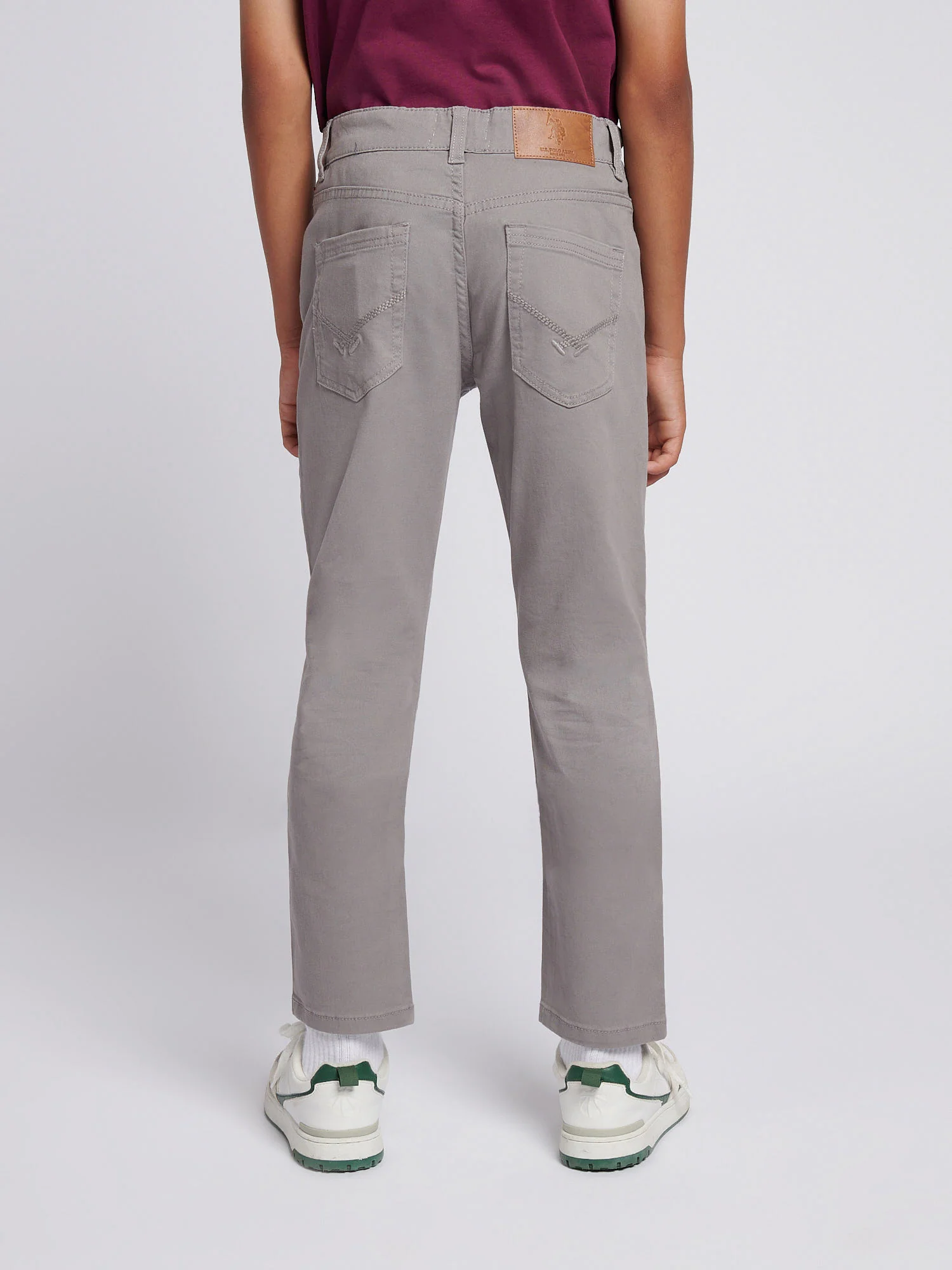 Boys Core 5 Pocket Trouser in December Sky - Image 4