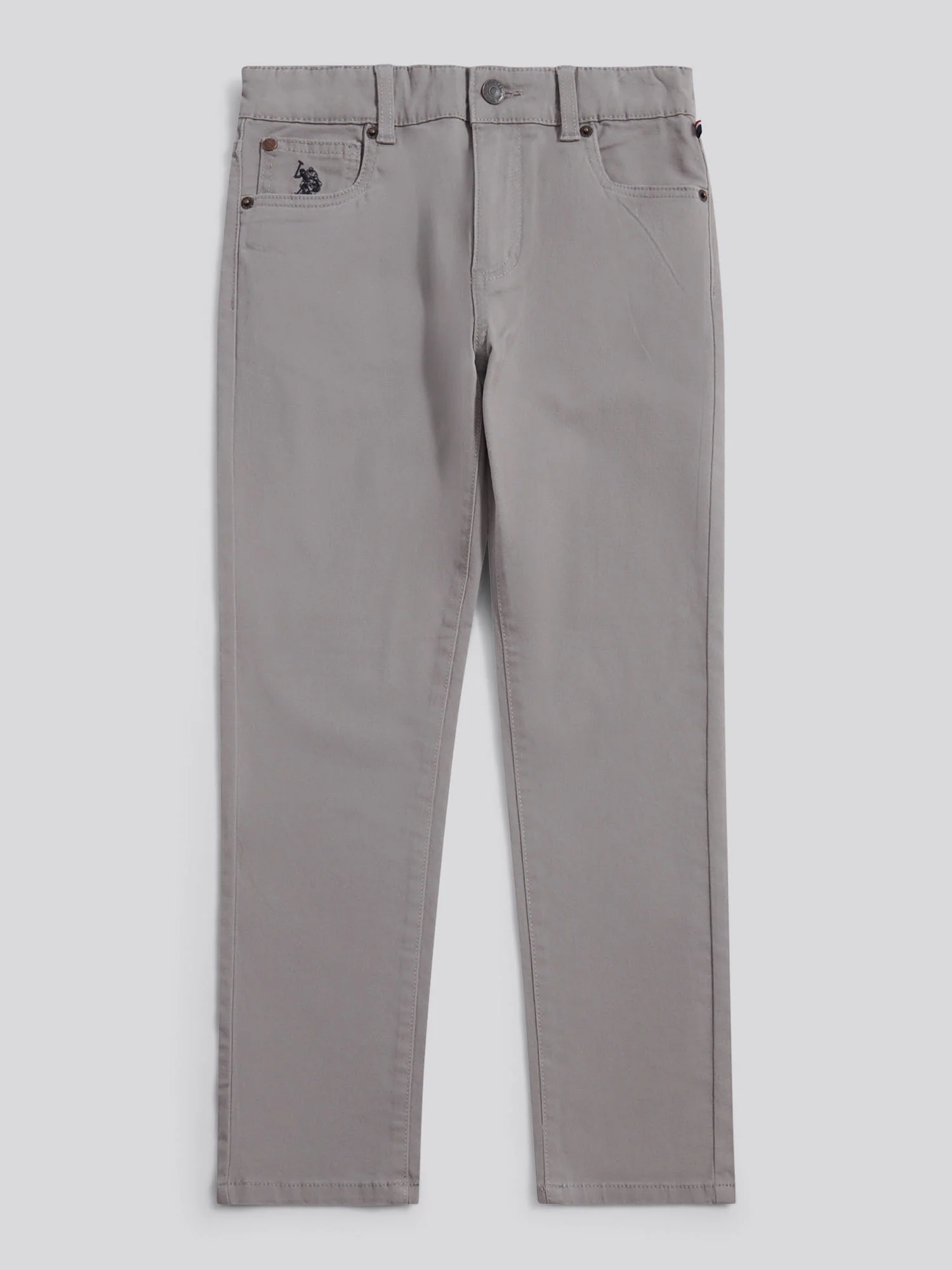 Boys Core 5 Pocket Trouser in December Sky - Image 7