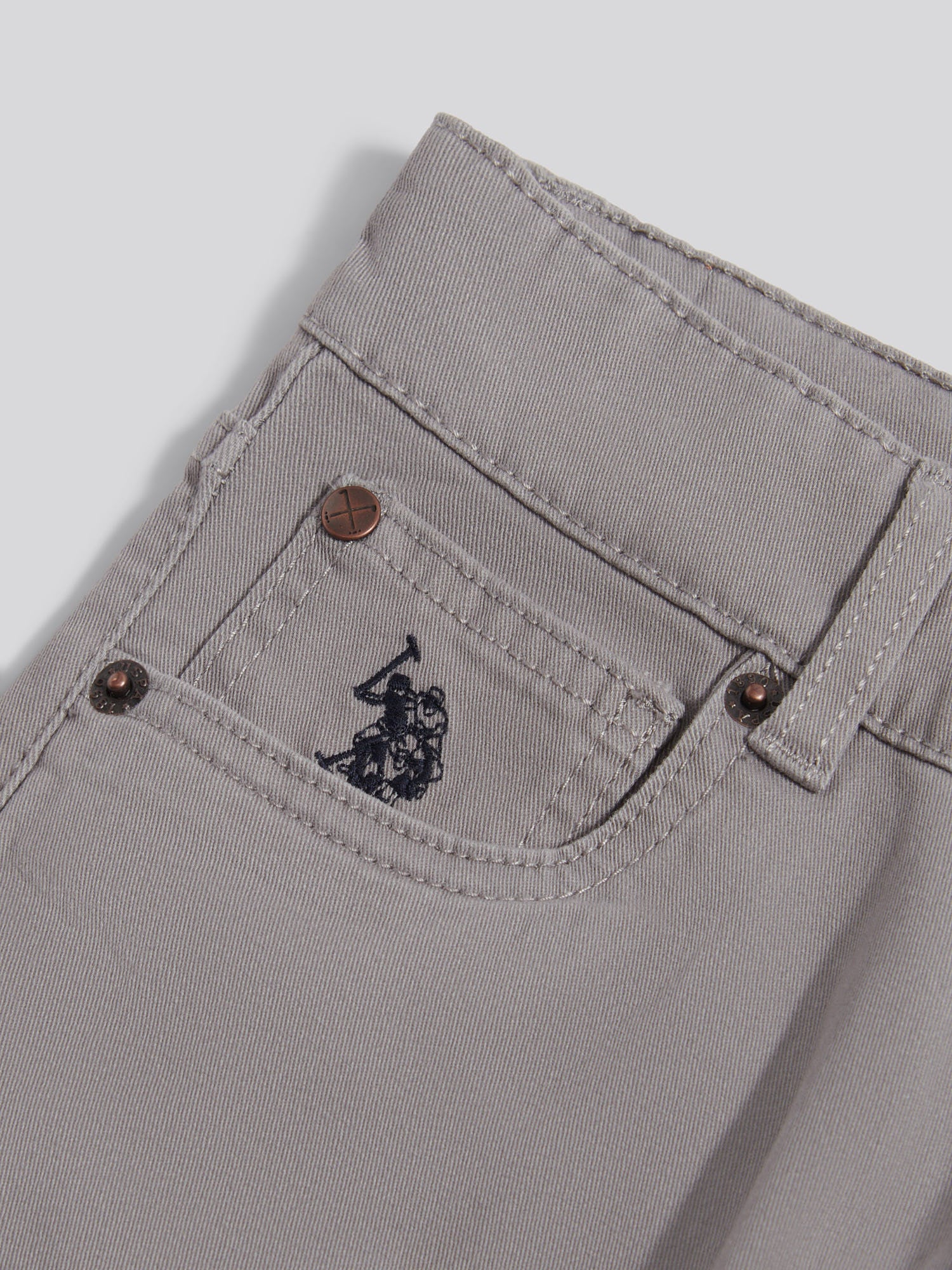 Boys Core 5 Pocket Trouser in December Sky - Image 9