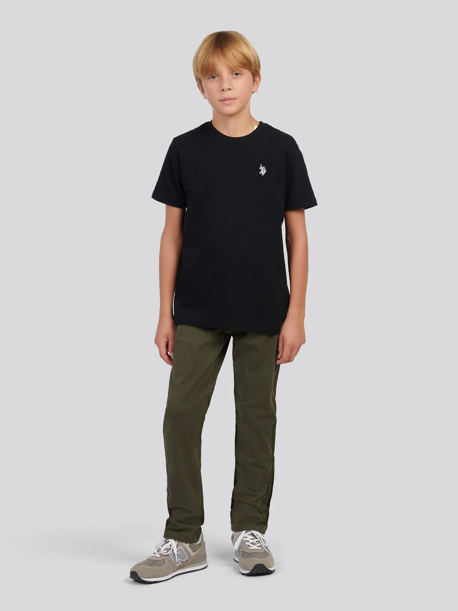 Boys Core 5 Pocket Trouser in Forest Night - Image 3