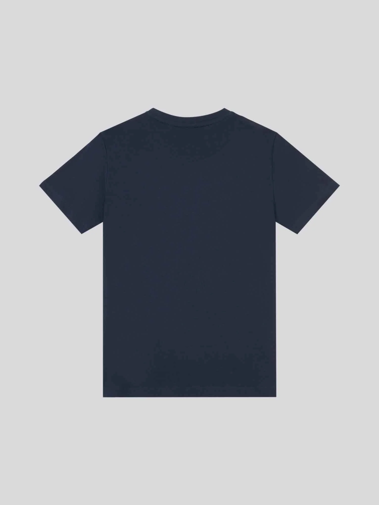 Boys Double Horsemen Graphic T-Shirt in Dark Sapphire Navy - Image 6