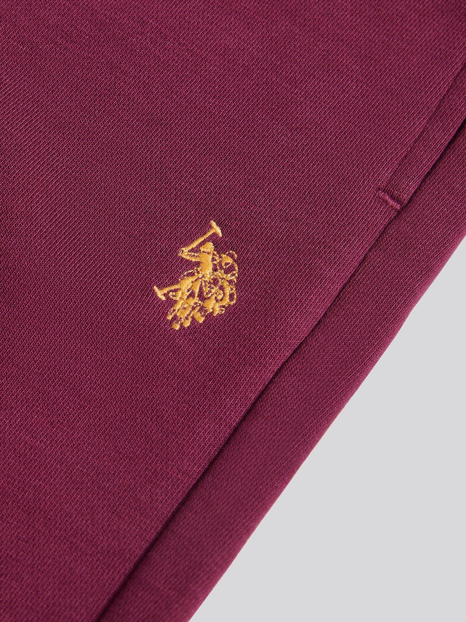 Boys Double Horsemen Loopback Jogger Grape Wine - Image 8