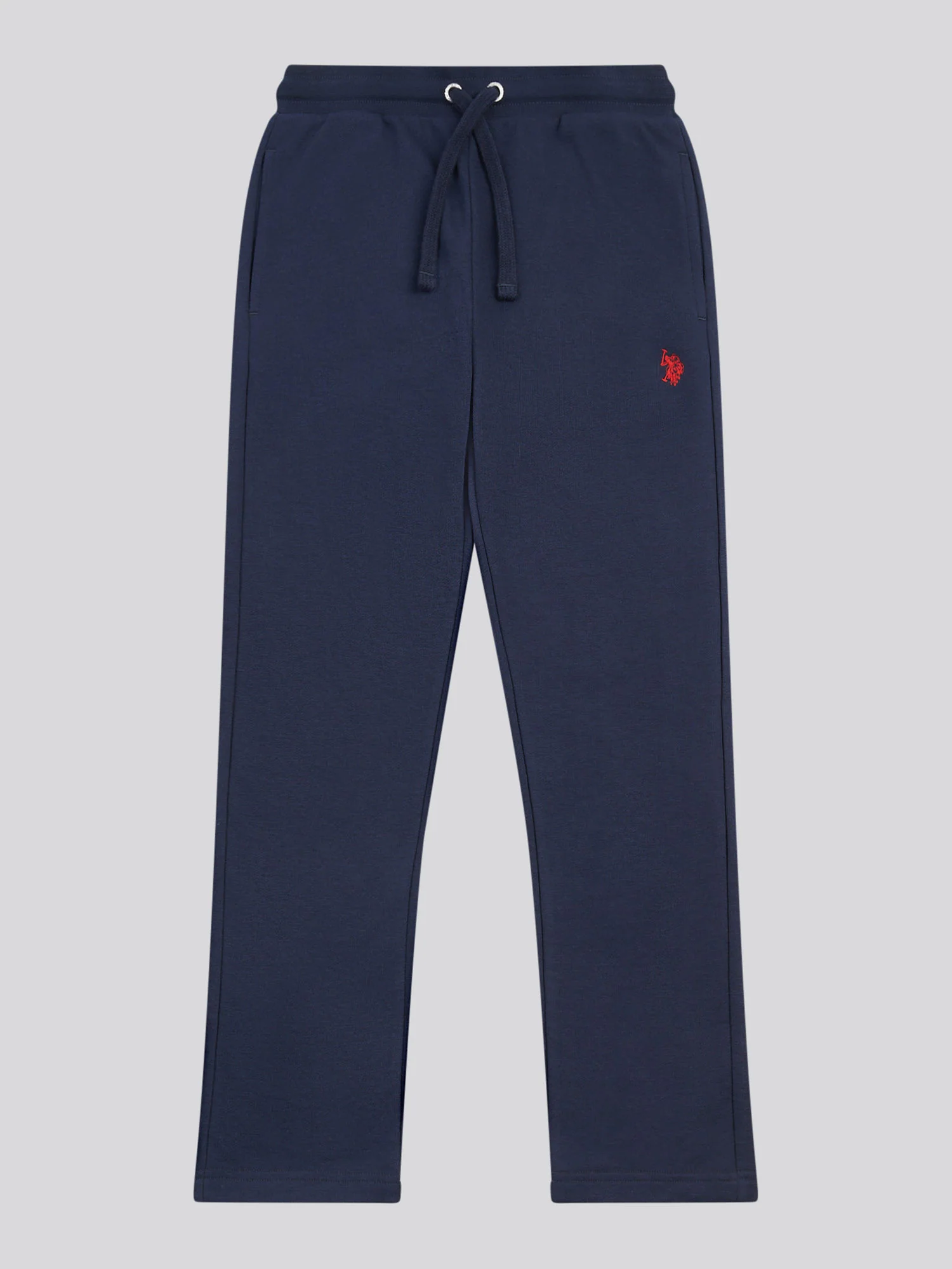 Boys Double Horsemen Straight Leg Jogger in Dark Sapphire Navy / Haute Red DHM - Image 5