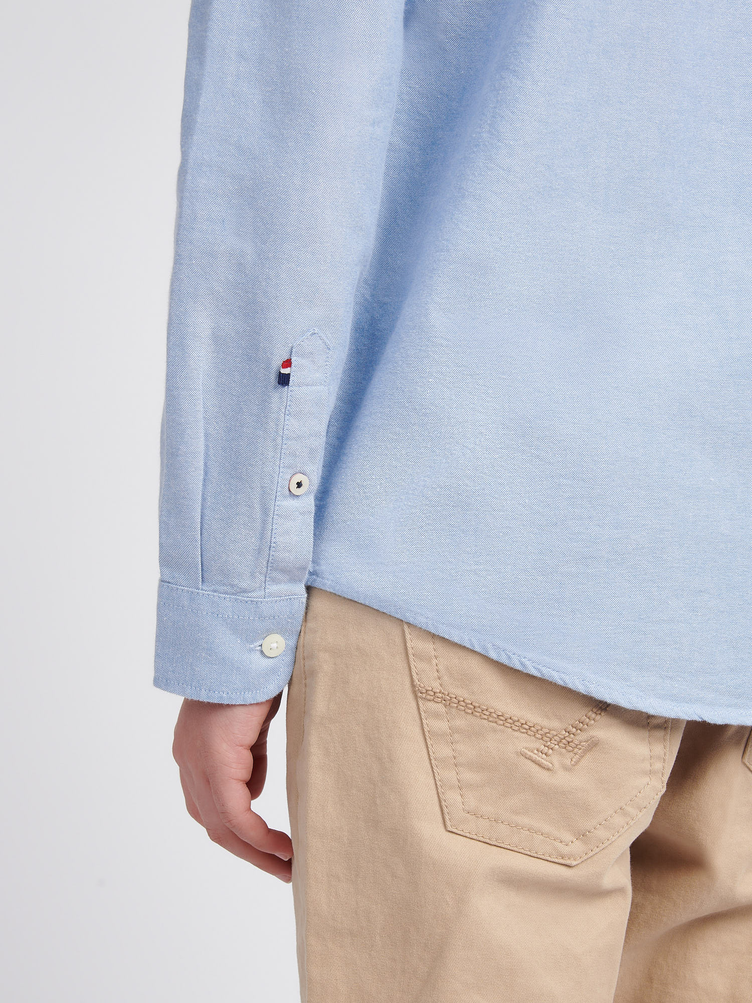 Boys Oxford Shirt in Blue Yonder - Image 5