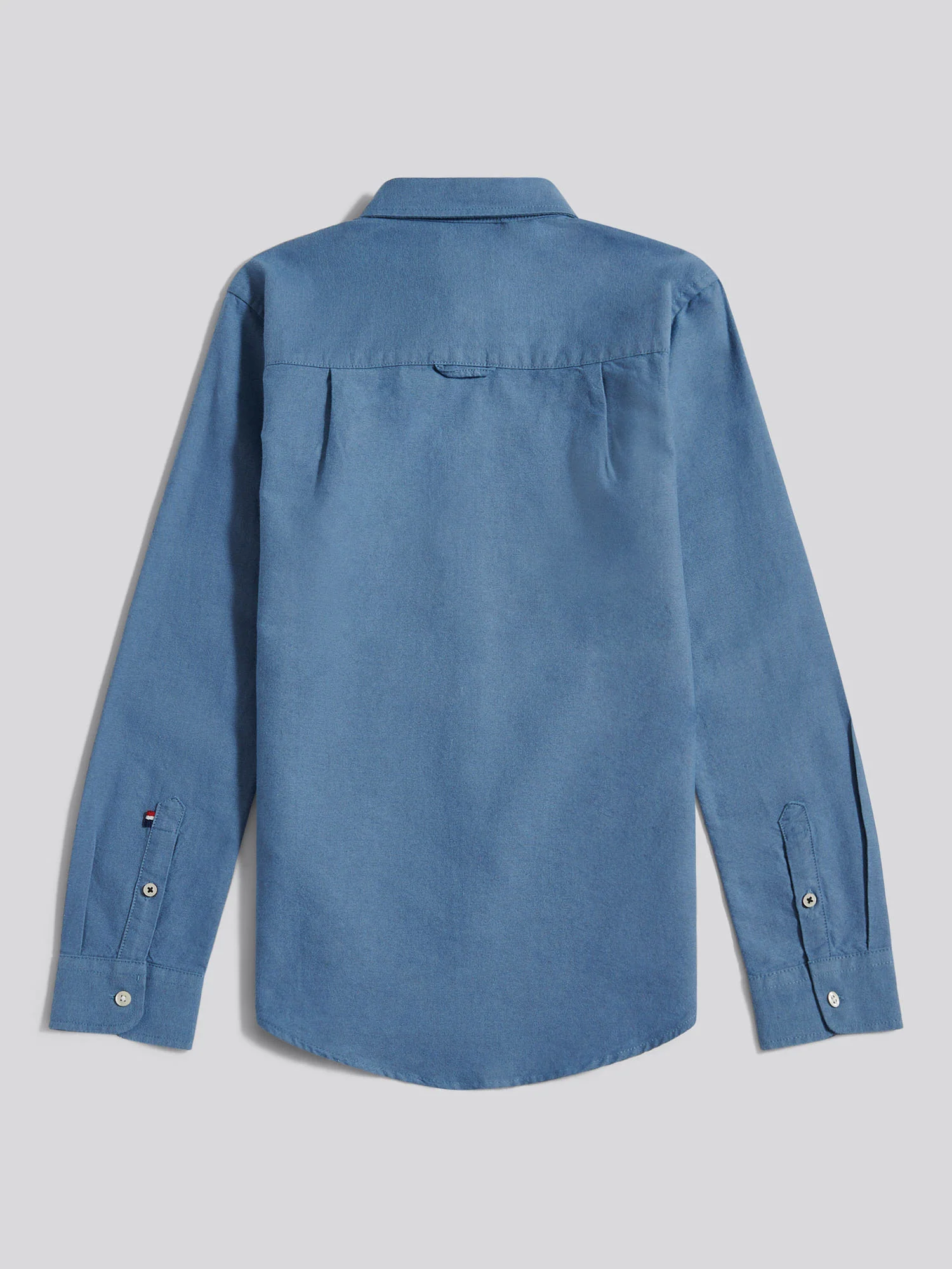 Boys Oxford Shirt in Vintage Indigo - Image 7