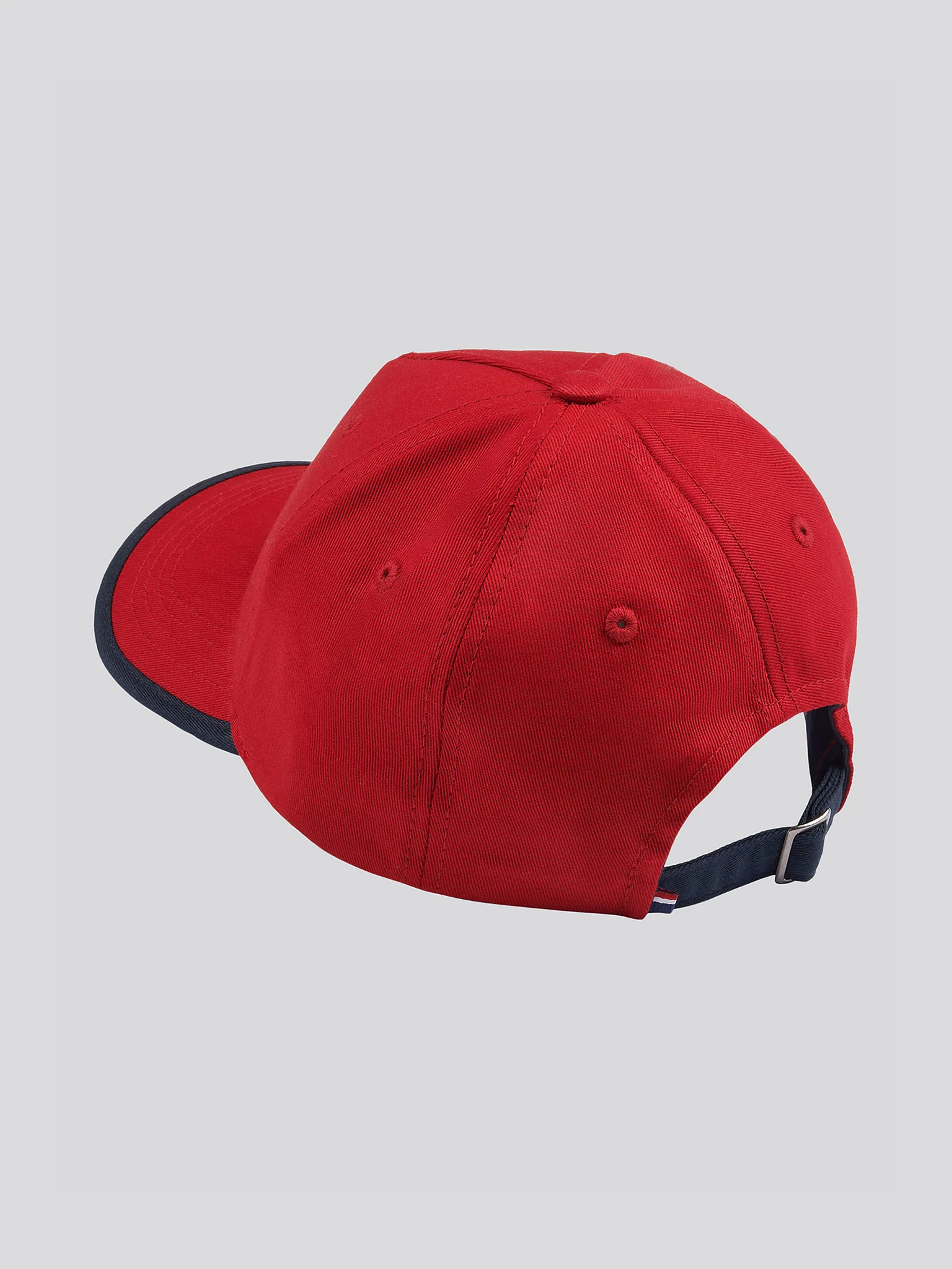 Boys Player 3 Baseball Cap in Haute Red - Image 2