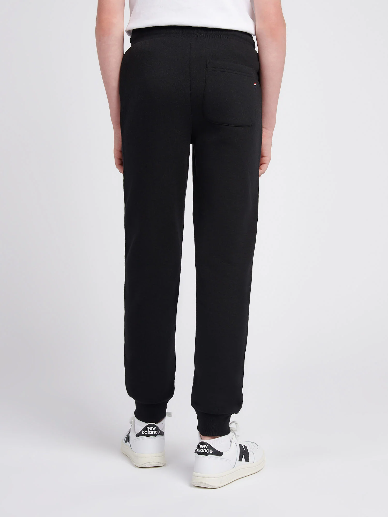 Boys Player 3 Jogger in Black / Haute Red DHM - Image 4