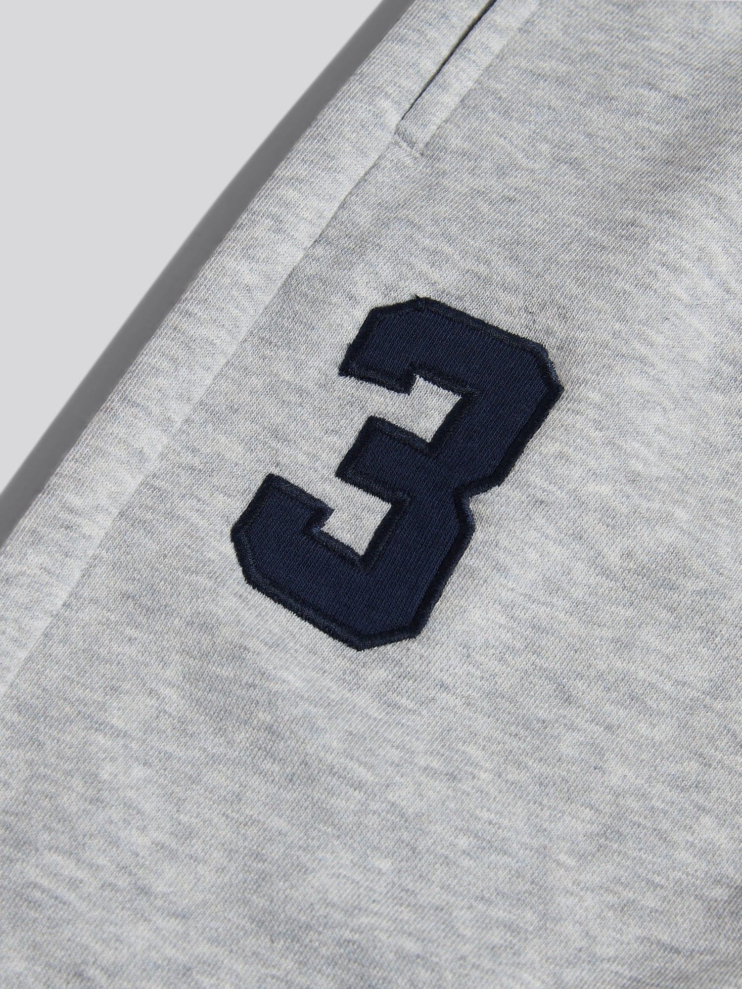 Boys Player 3 Loopback Jogger in Mid Grey Marl - Image 9