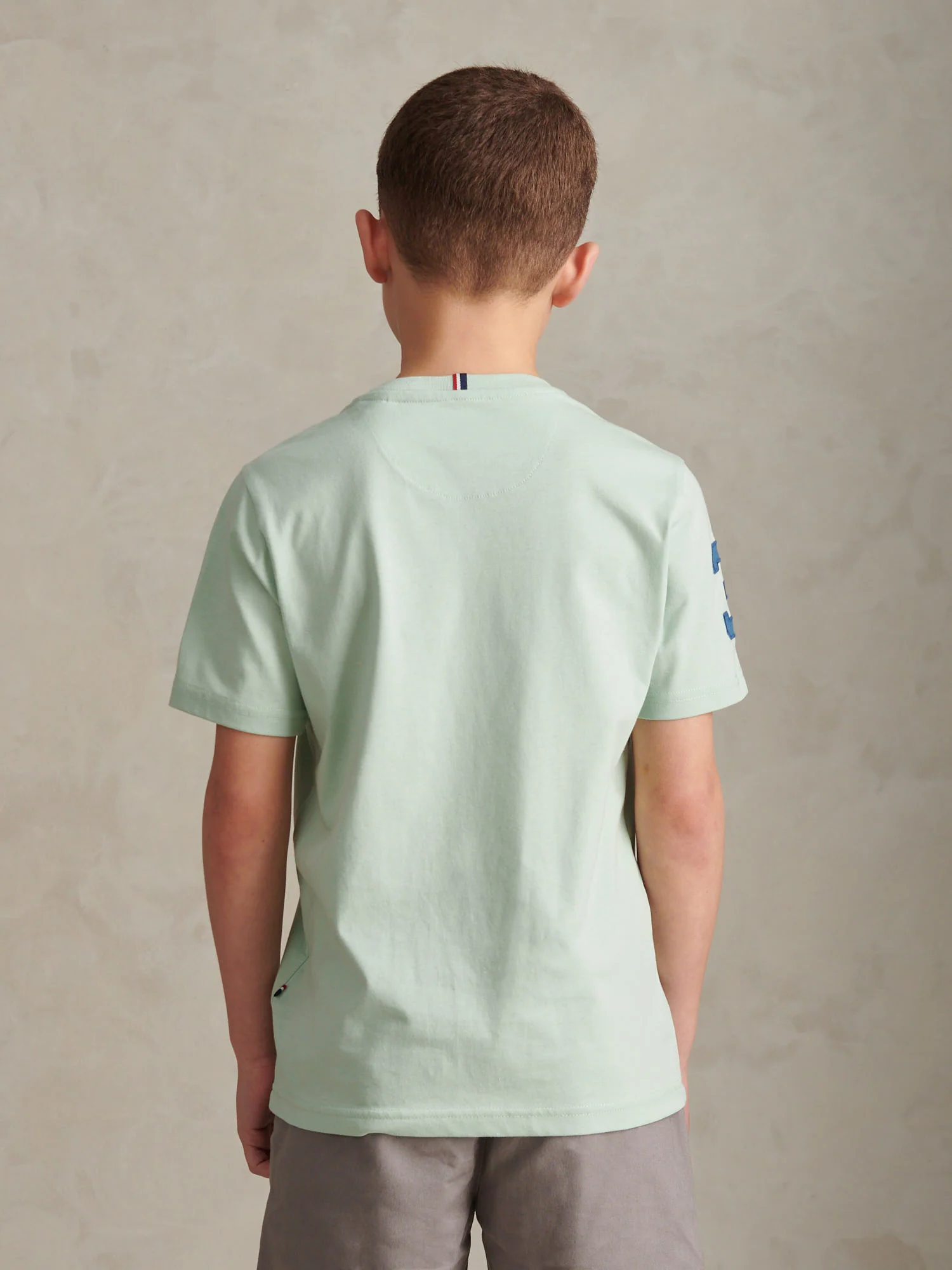 Boys Player 3 T-Shirt Aqua Foam - Image 4