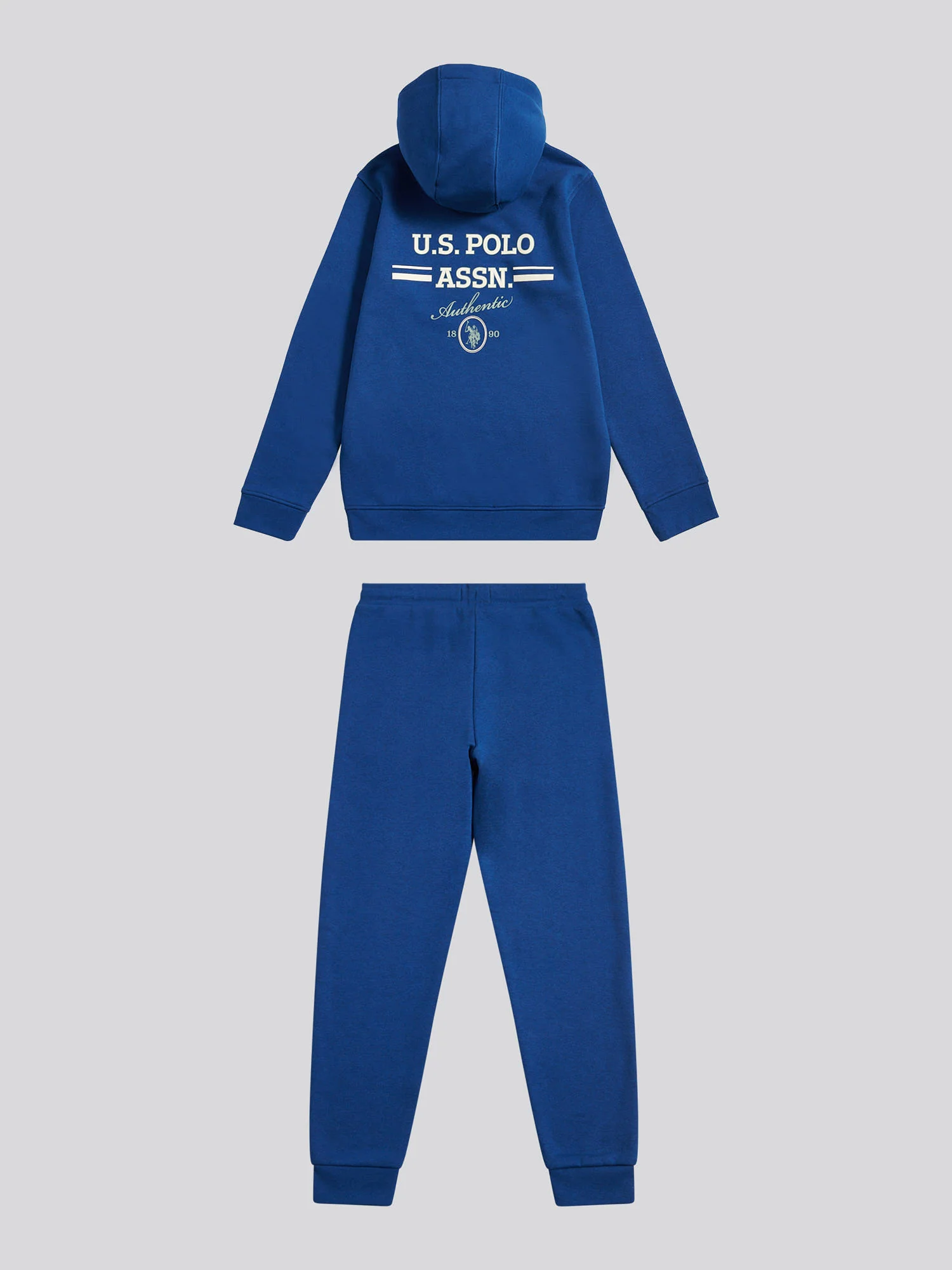 Boys Script Graphic Hoodie & Jogger Set in Navy Peony - Image 9