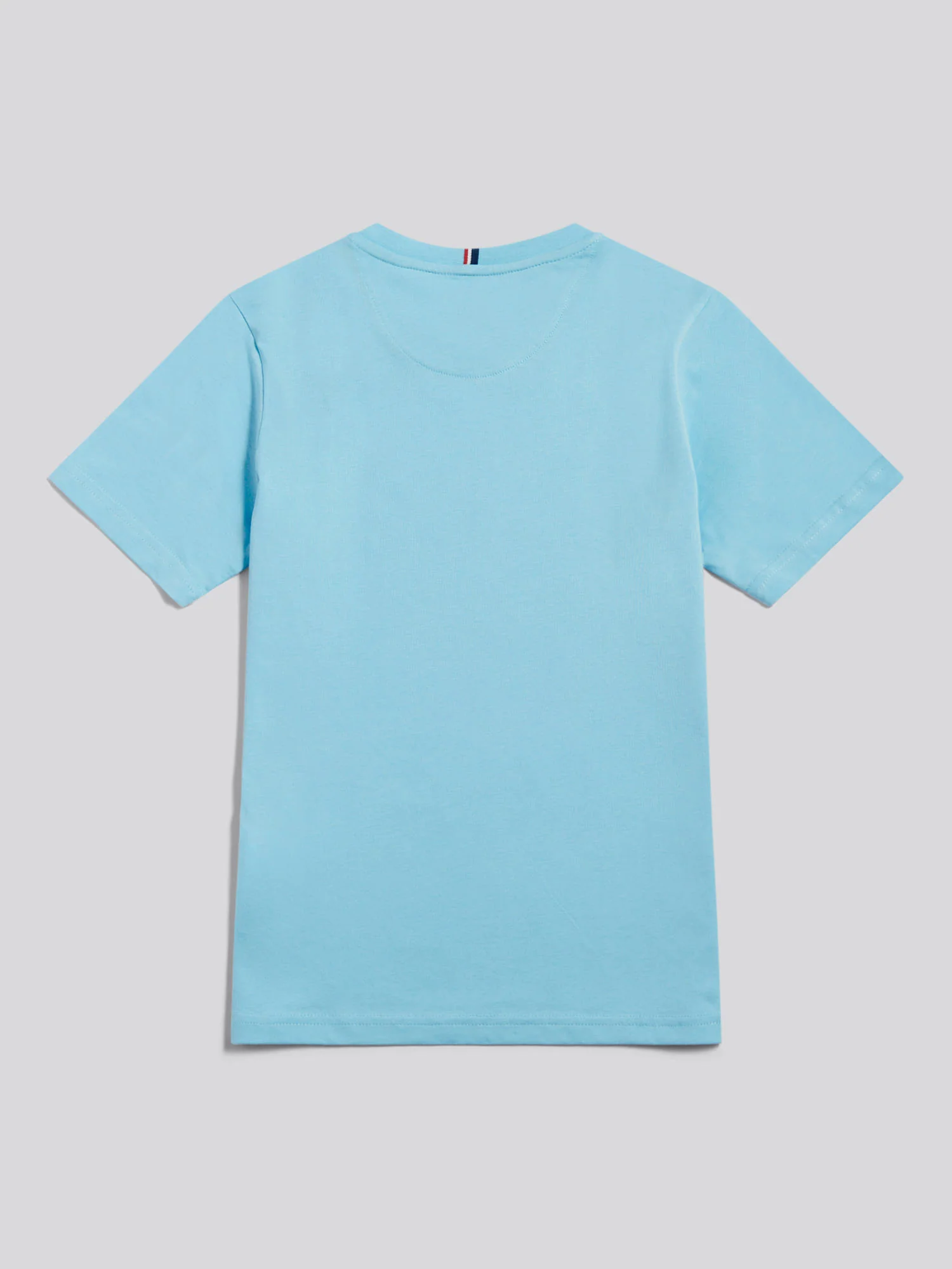 Boys Texture Double Horsemen T-Shirt Air Blue - Image 8