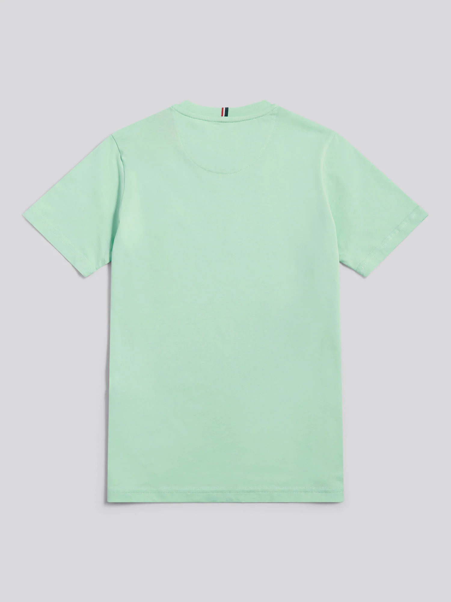 Boys Texture Double Horsemen T-Shirt Aqua Foam - Image 7
