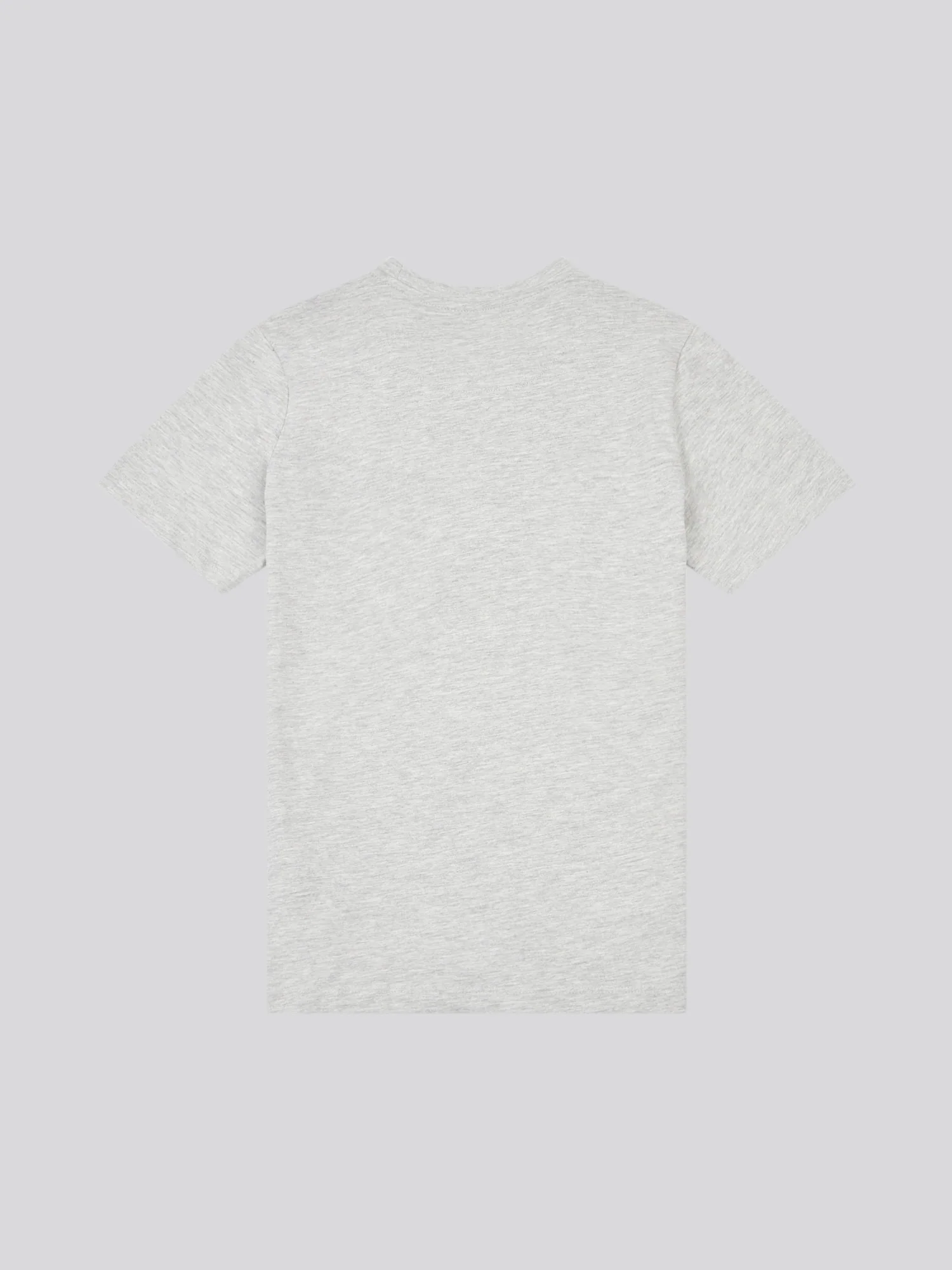 Boys USPA Print Graphic T-Shirt in Mid Grey Marl - Image 6