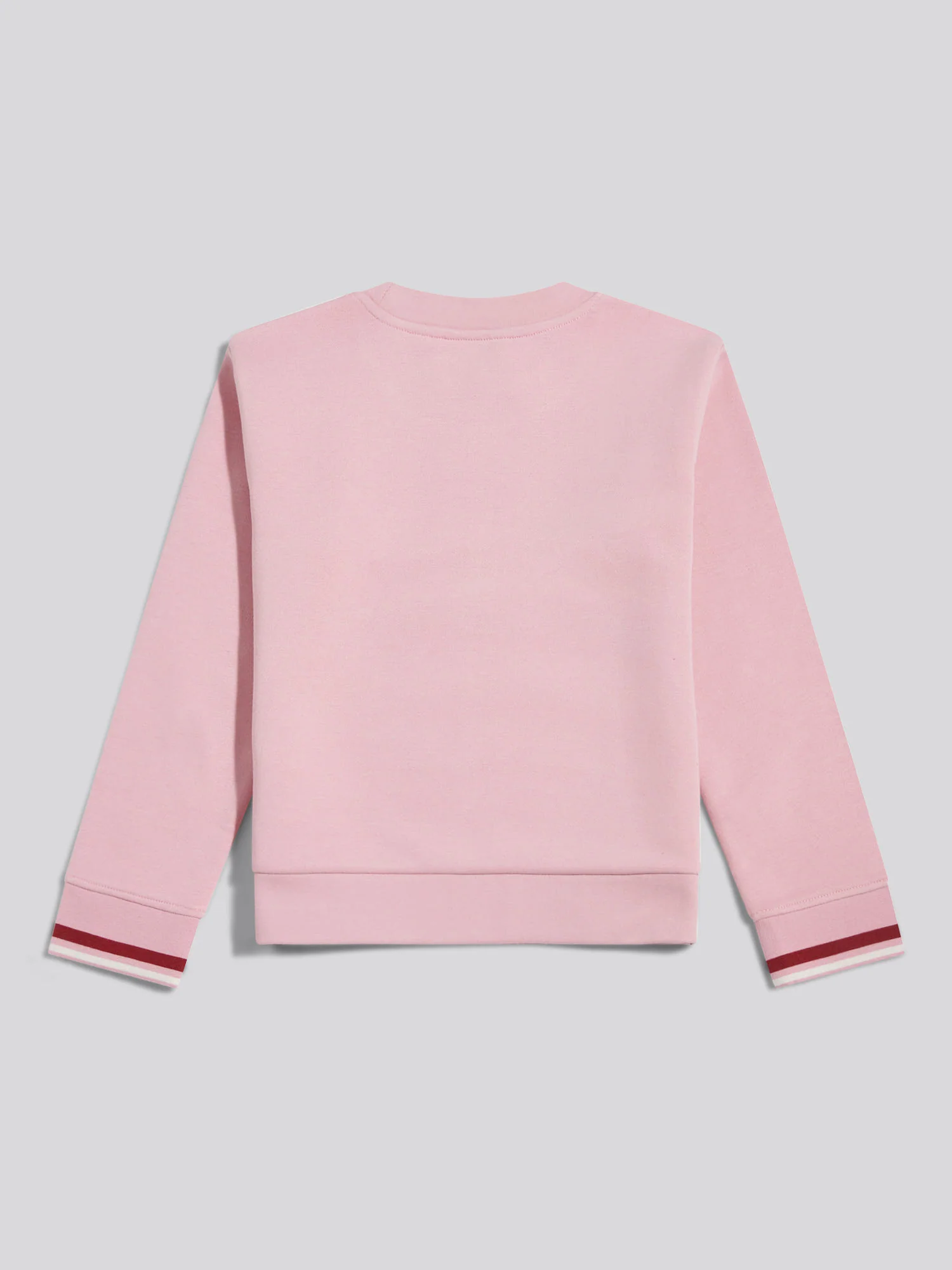 Girls Double Horsemen Crew Sweatshirt Pink Nectar - Image 6