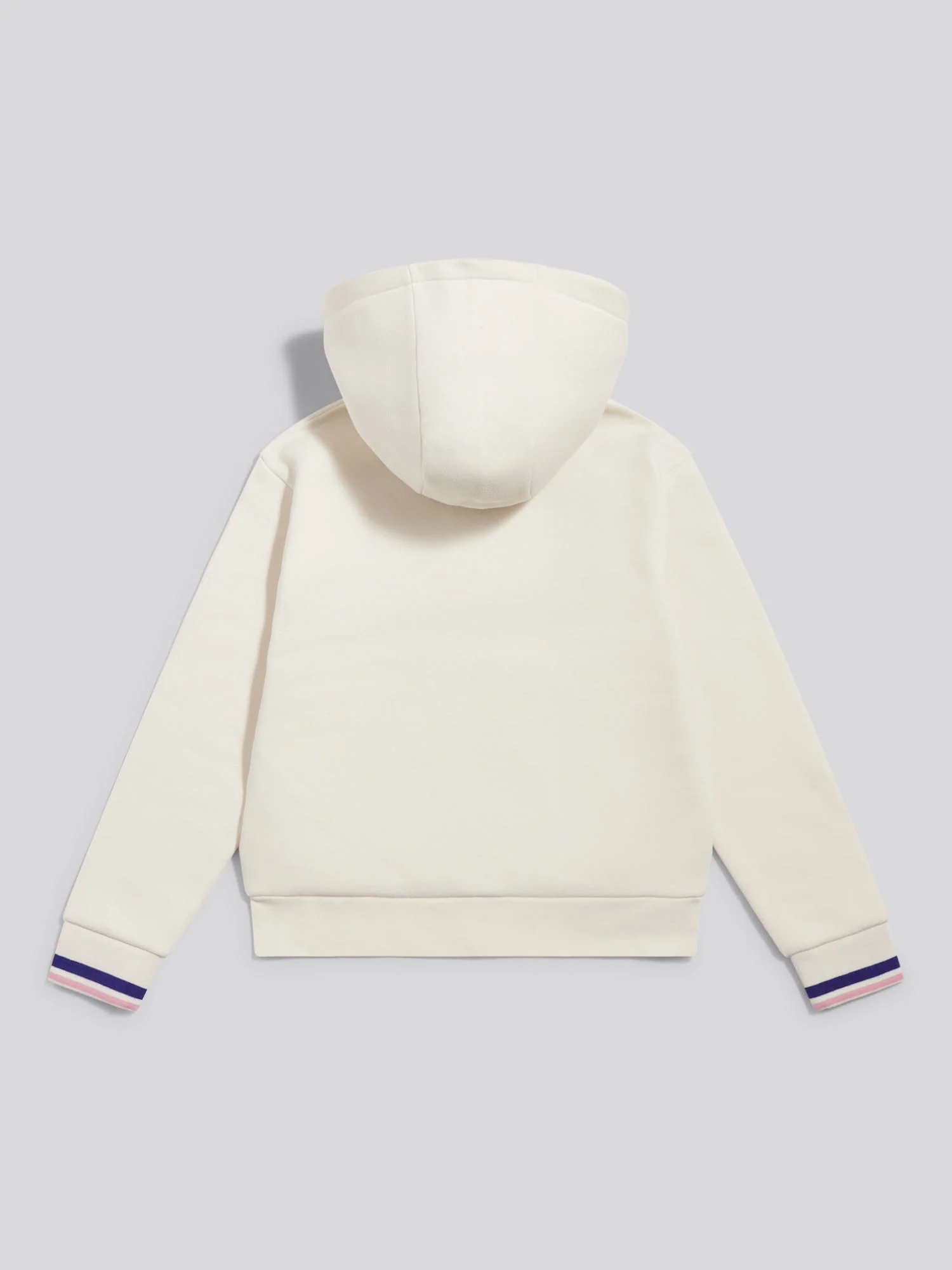 Girls Double Horsemen Zip-Through Hoodie Marshmallow - Image 6