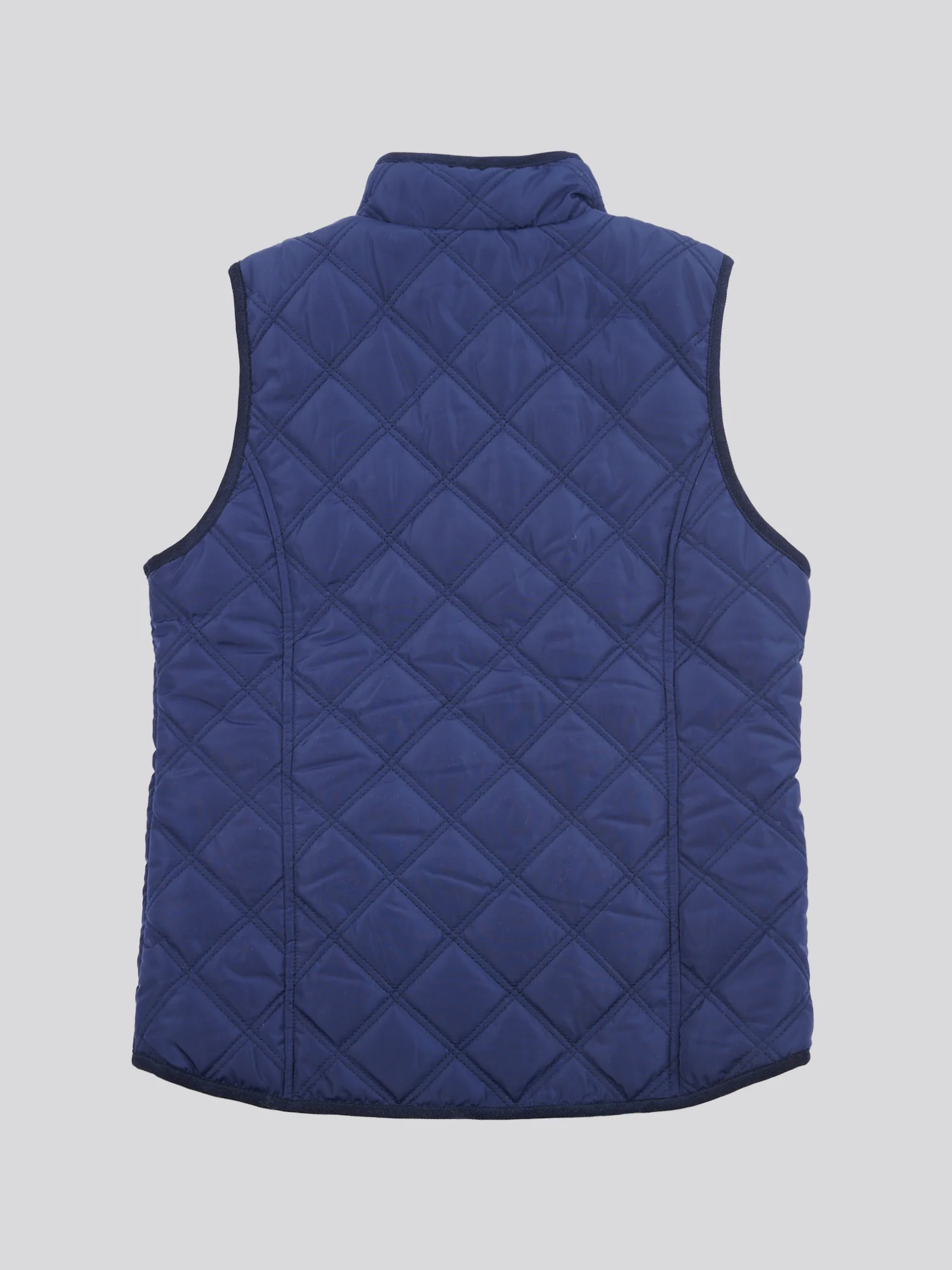 Girls Hacking Gilet in Navy Iris - Image 7
