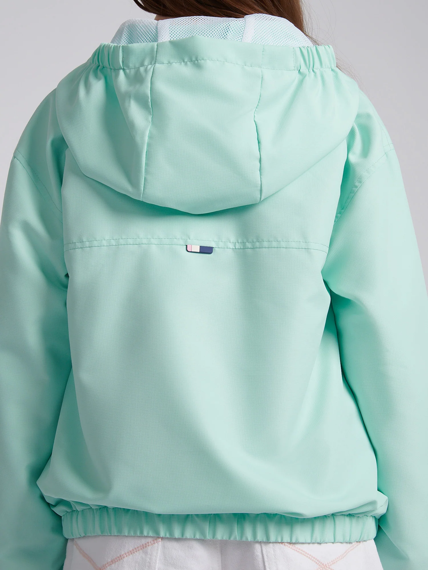 Girls Windbreaker in Blue Light - Image 6