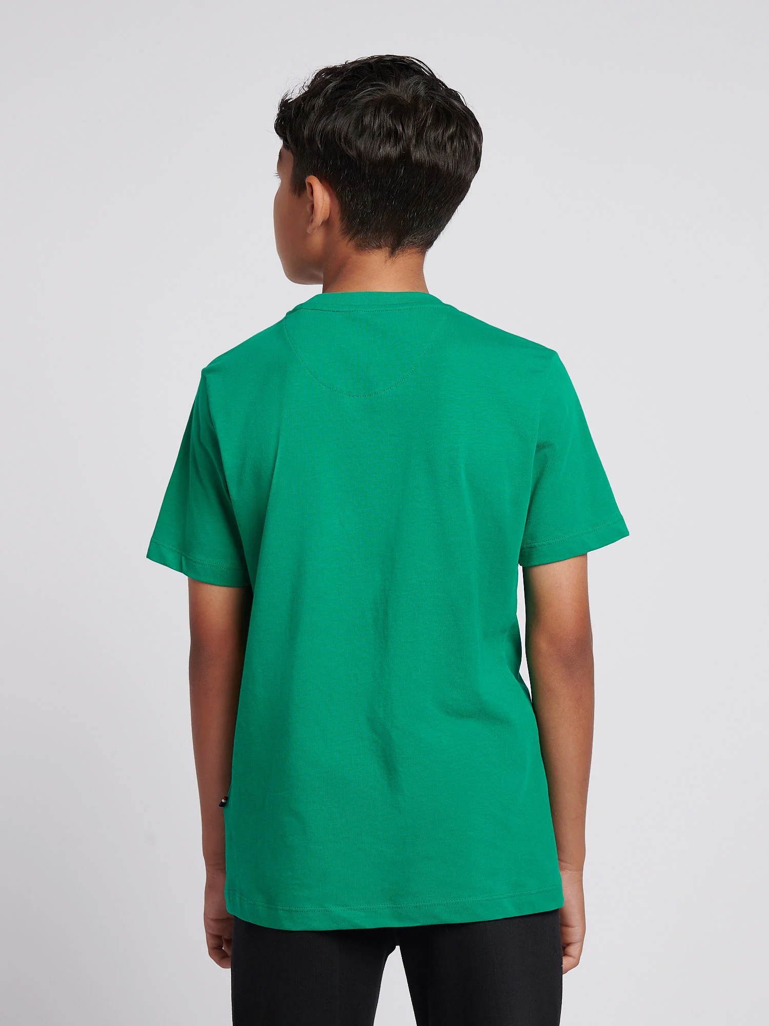 Boys Heritage Graphic Print T-Shirt in Lush Meadow - Image 4