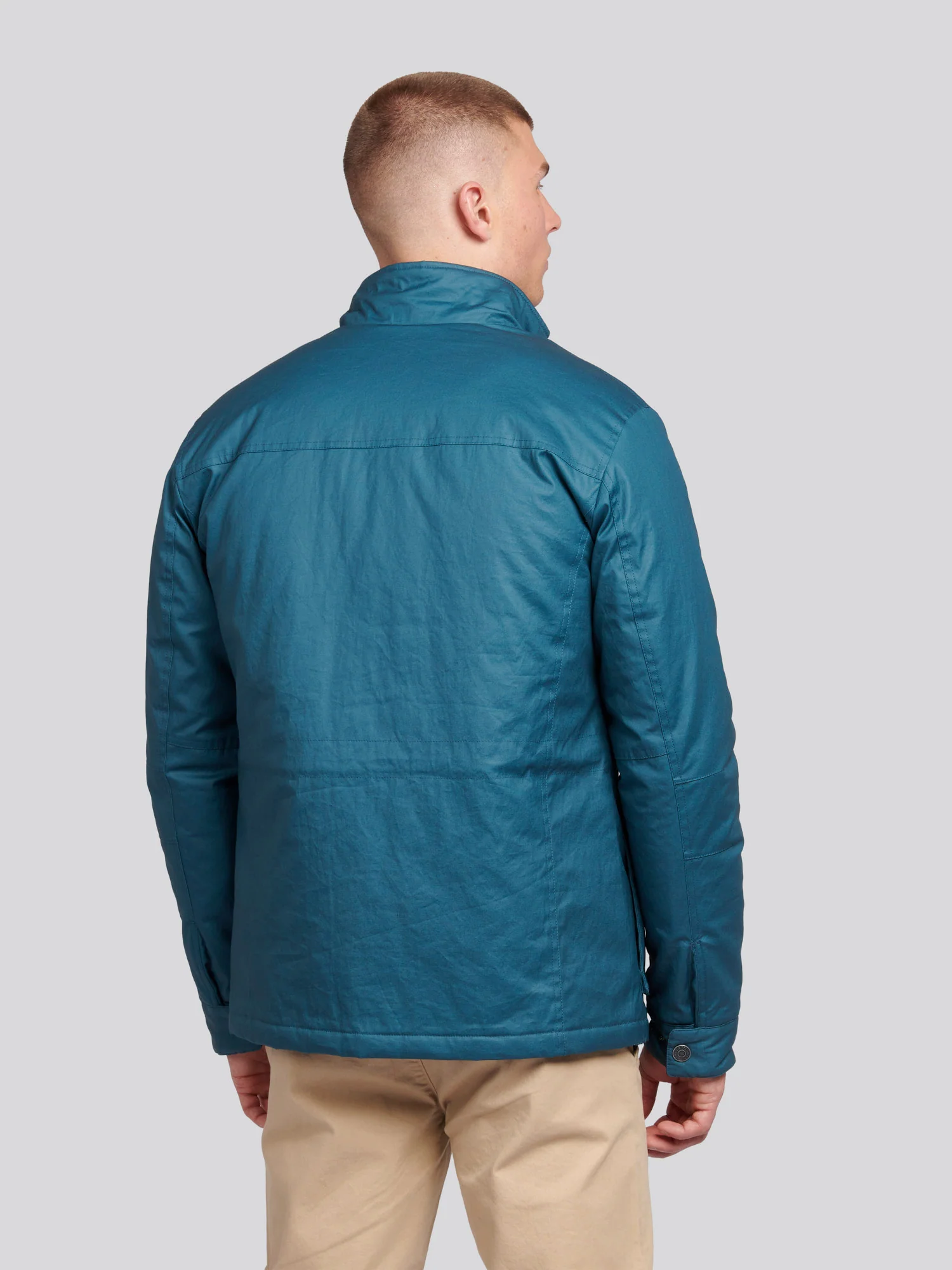 Mens 4 Pocket Field Jacket in Stargazer - Image 3