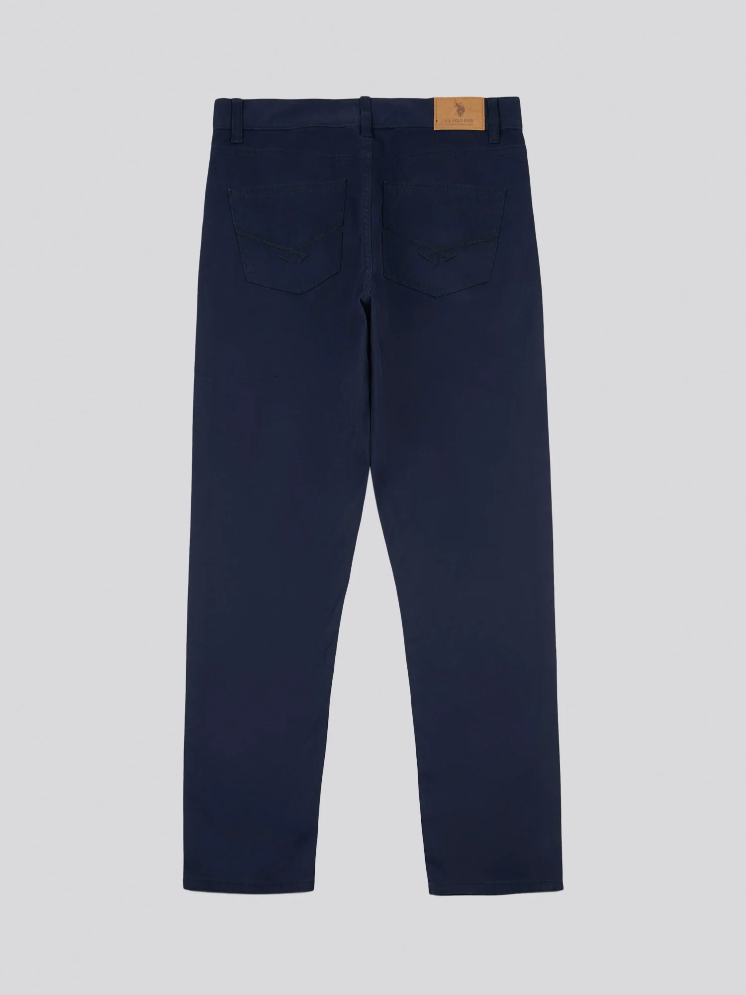 Mens Bedford Cord 5 Pocket Trouser in Dark Sapphire Navy - Image 8