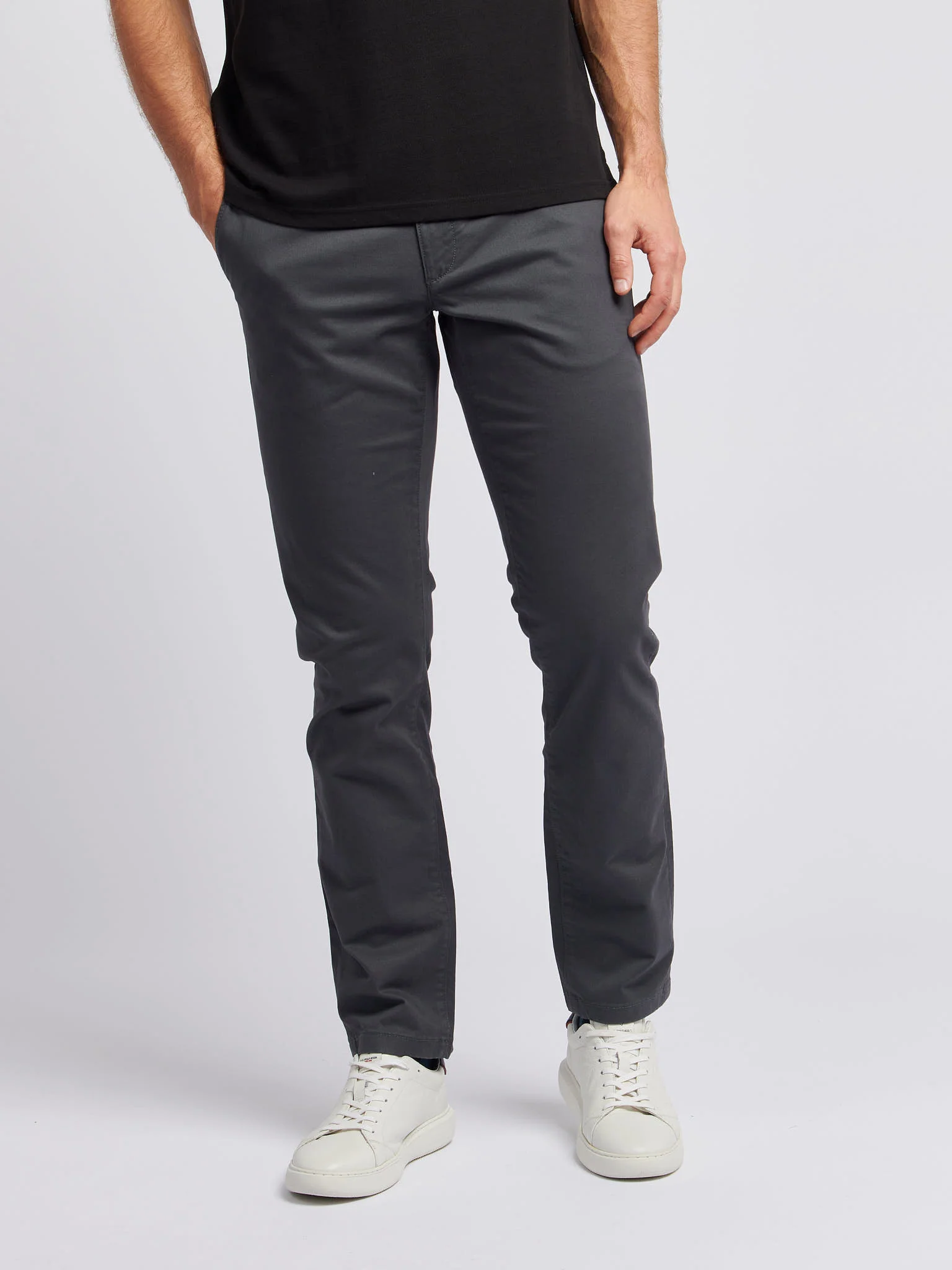 Mens Classic Chinos Ebony