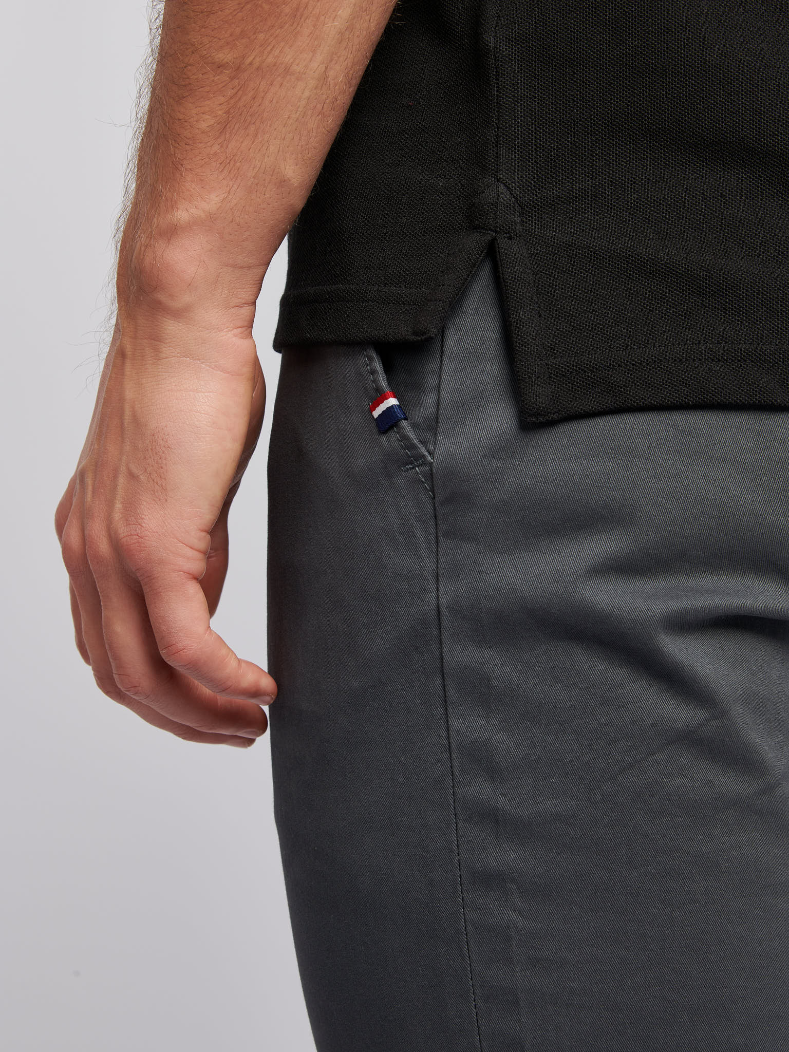Mens Classic Chinos Ebony - Image 5