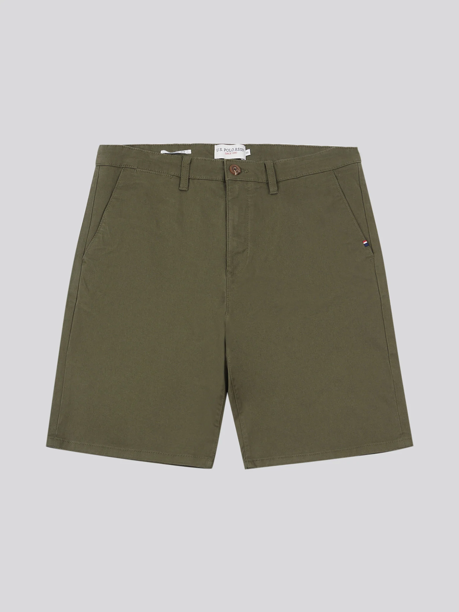 Mens Classic Chinos Shorts Forest Night - Image 6