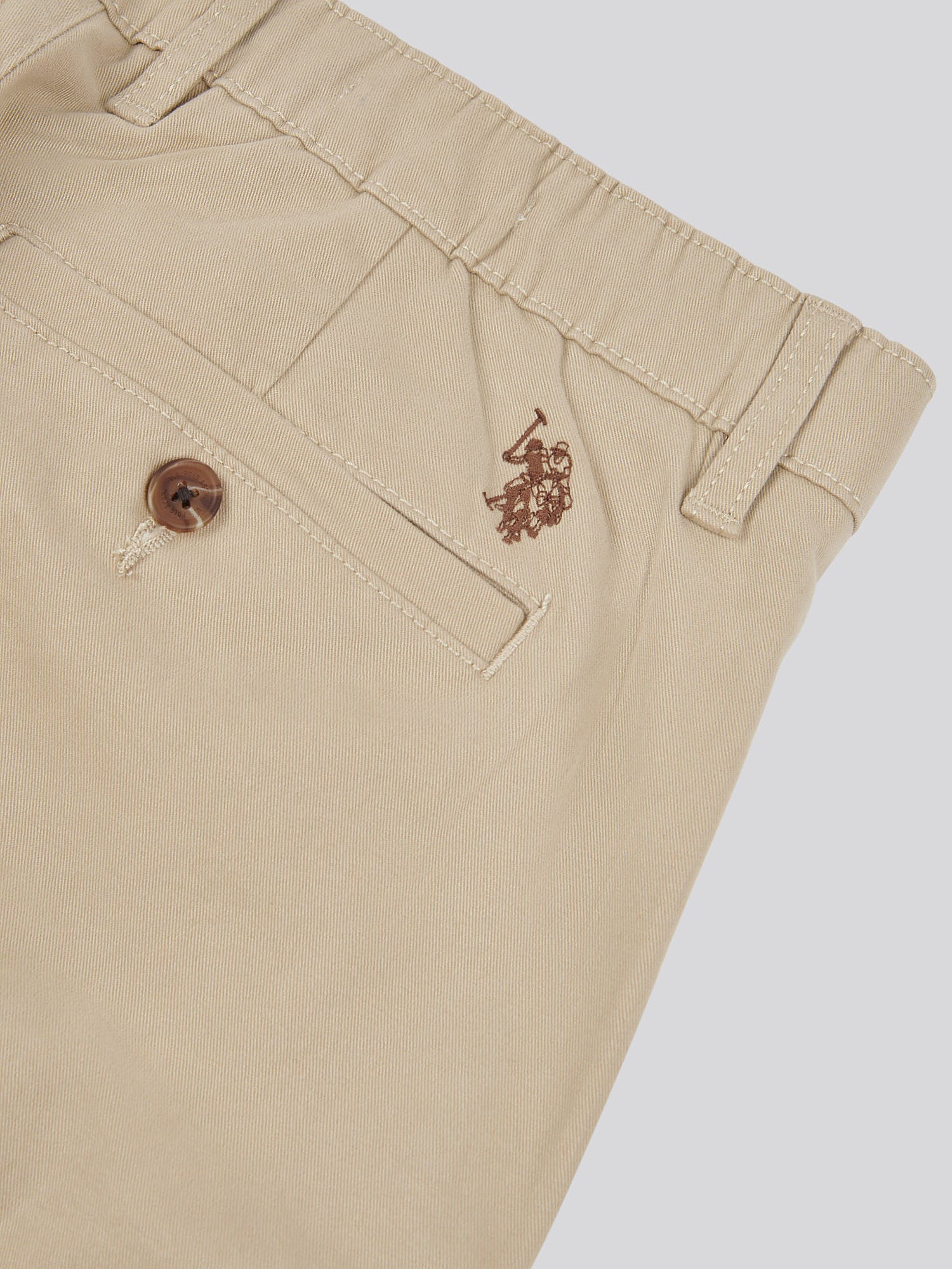 Mens Comfort Waist Classic Chino Trench Coat - Image 8