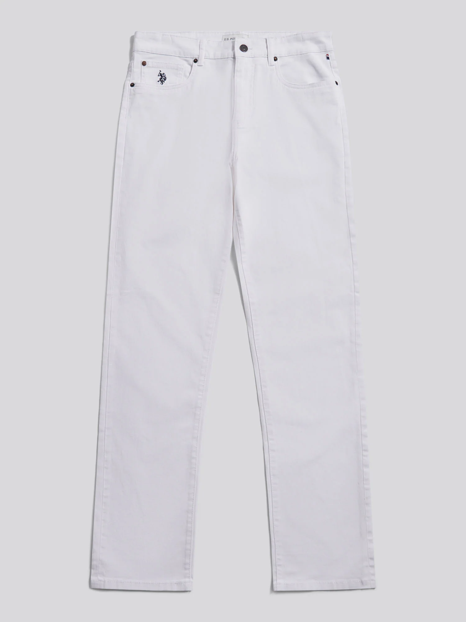 Mens Core 5 Pocket Trouser Bright White - Image 6