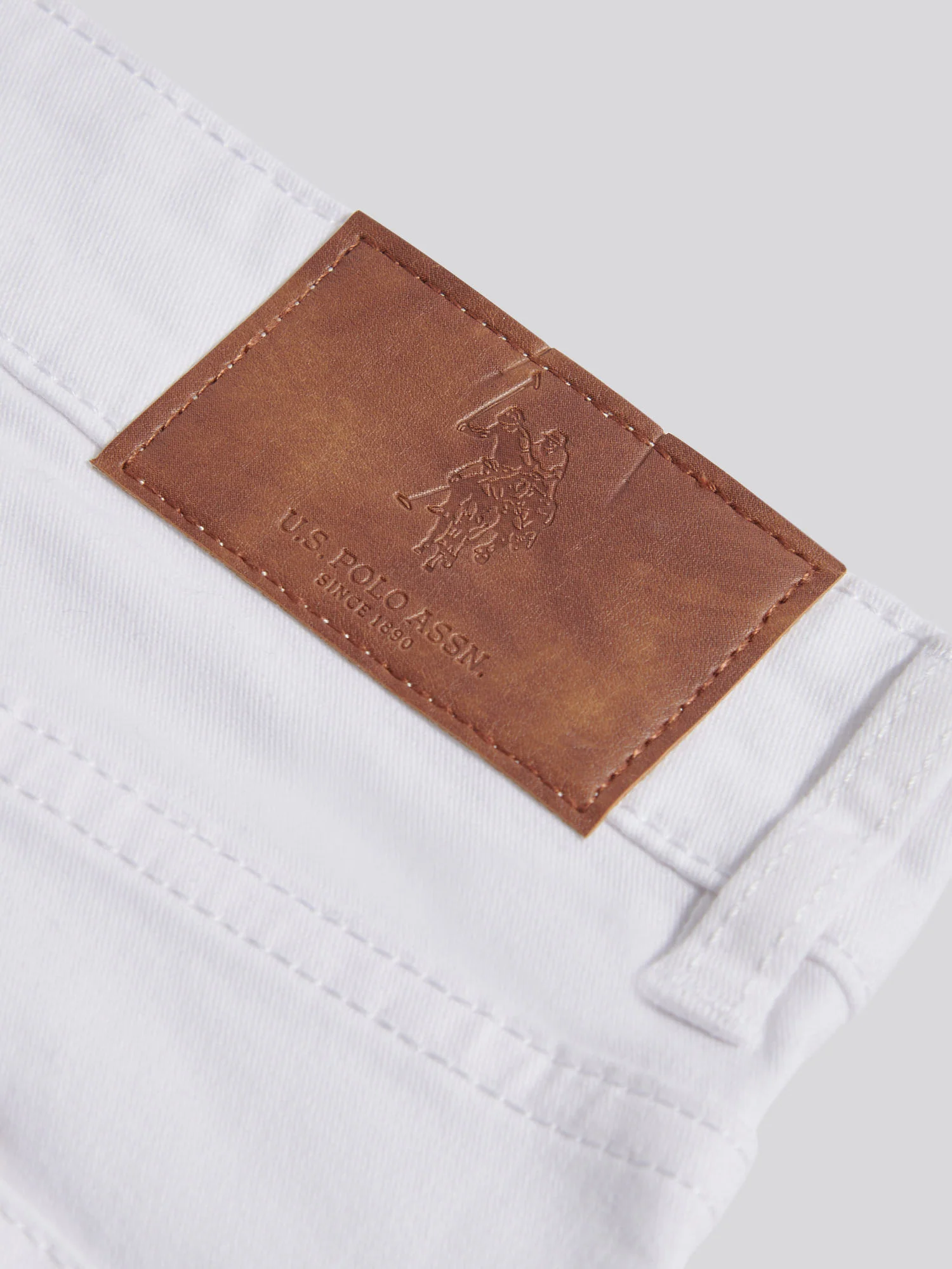 Mens Core 5 Pocket Trouser Bright White - Image 9