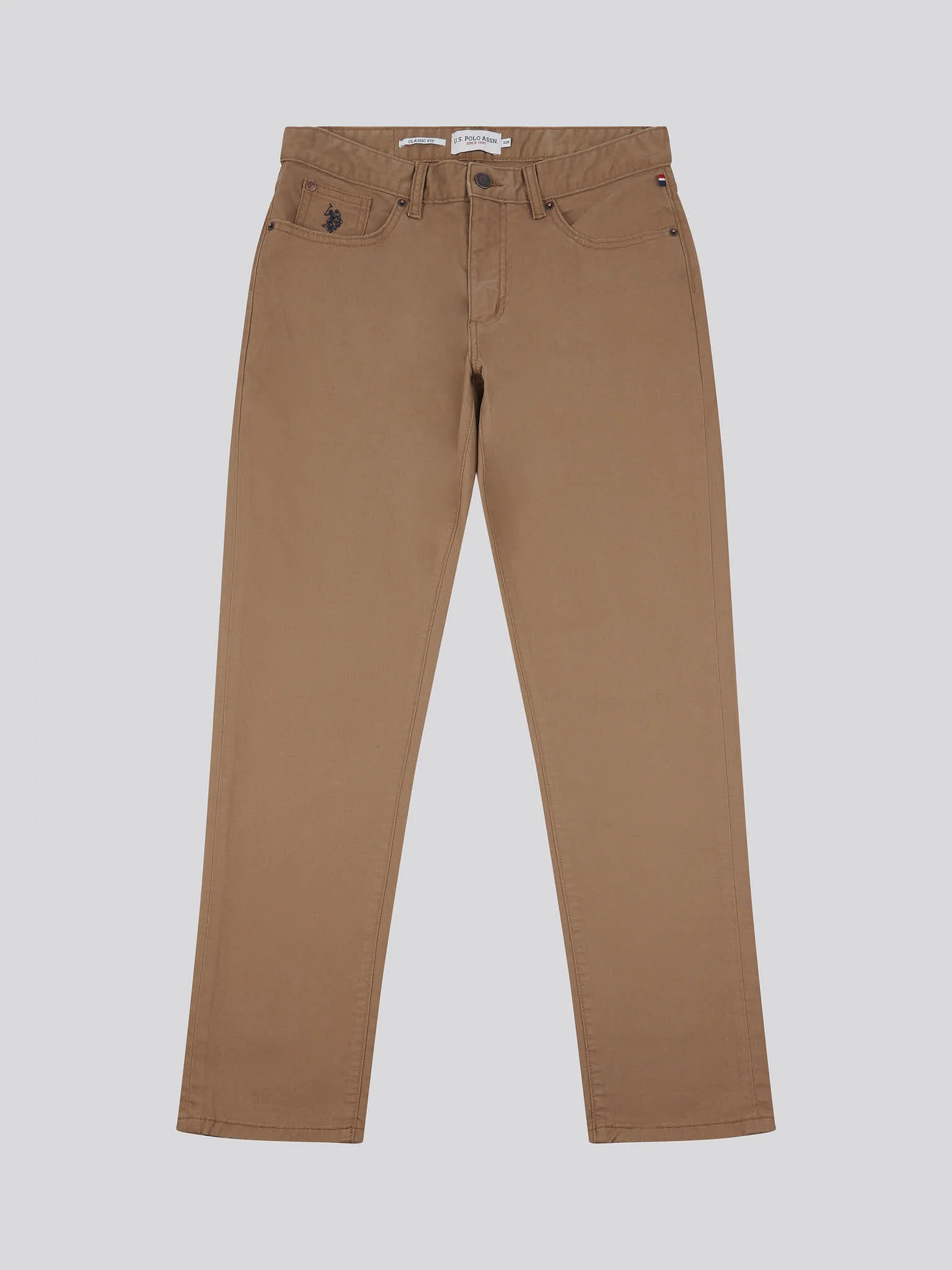 Mens Core 5 Pocket Trouser Shitake - Image 7