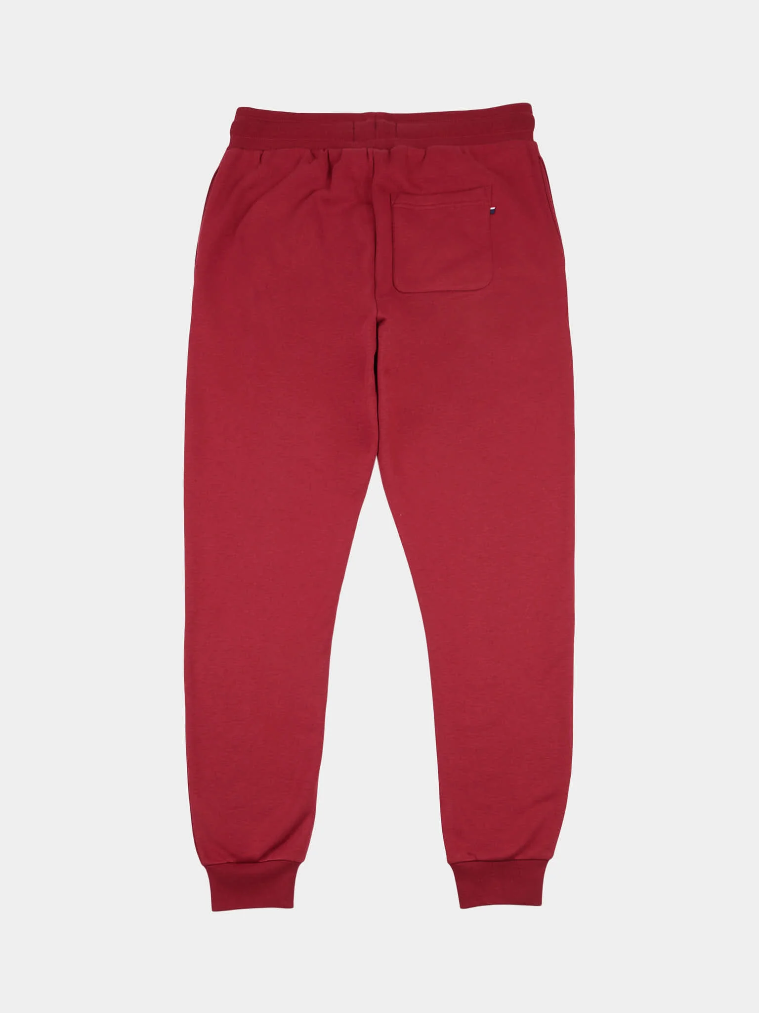 Mens Double Horsemen Jogger in Tibetan Red - Image 7