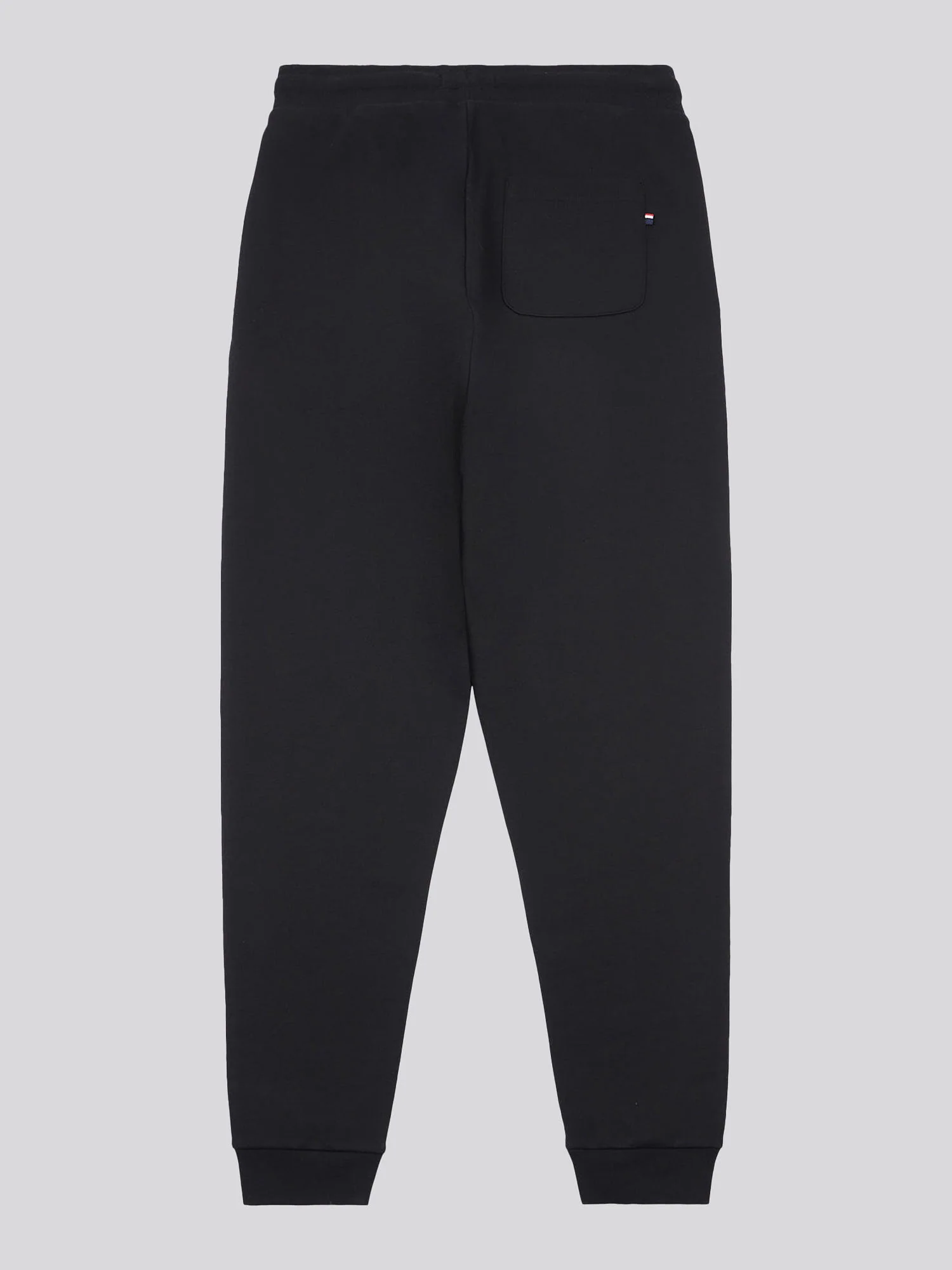 Mens Double Horsemen Loopback Jogger Black Bright White DHM - Image 6