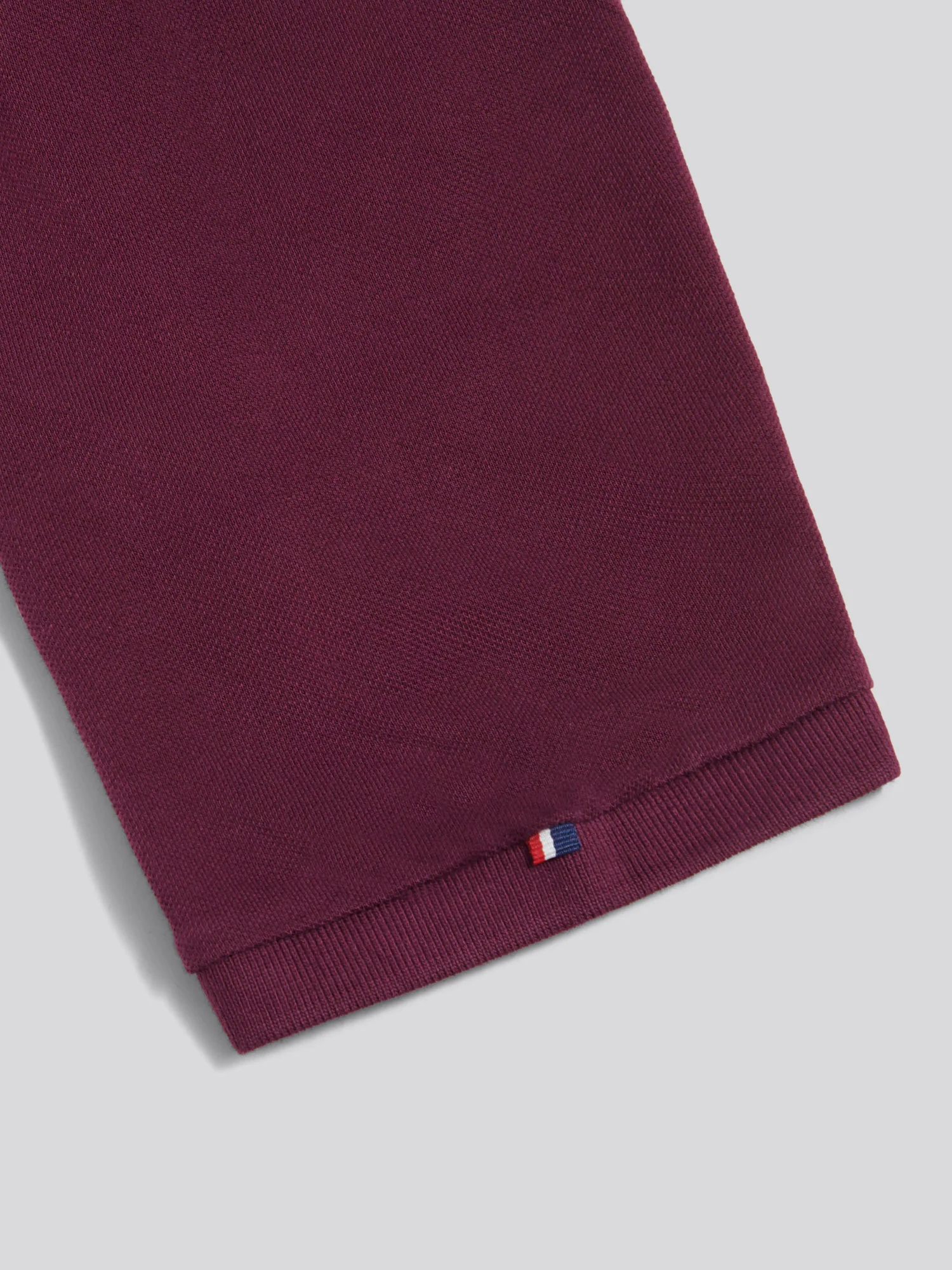 Mens Double Horsemen Polo Shirt Grape Wine - Image 8