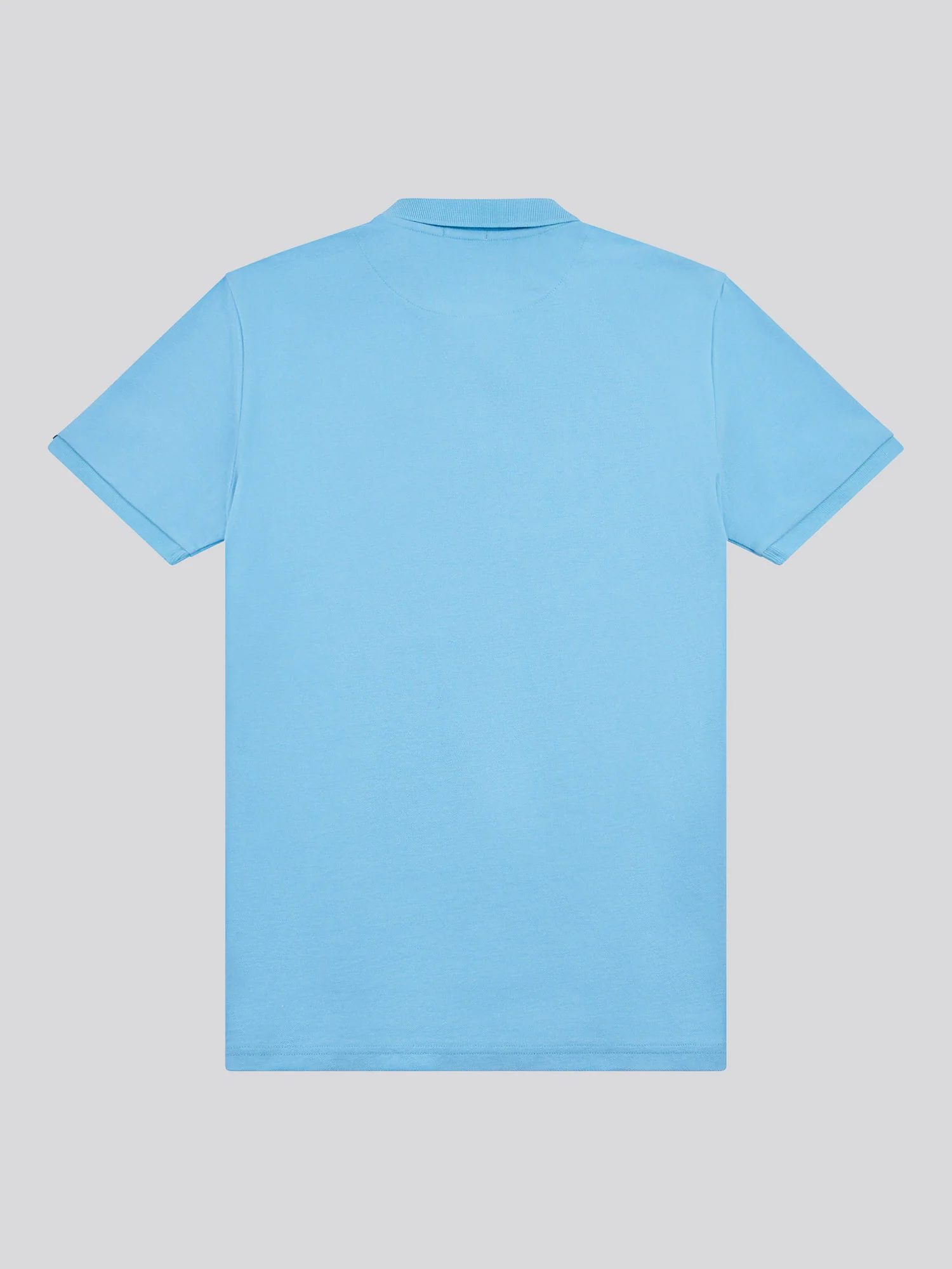 Mens Double Horsemen Polo Shirt Heritage Blue - Image 6