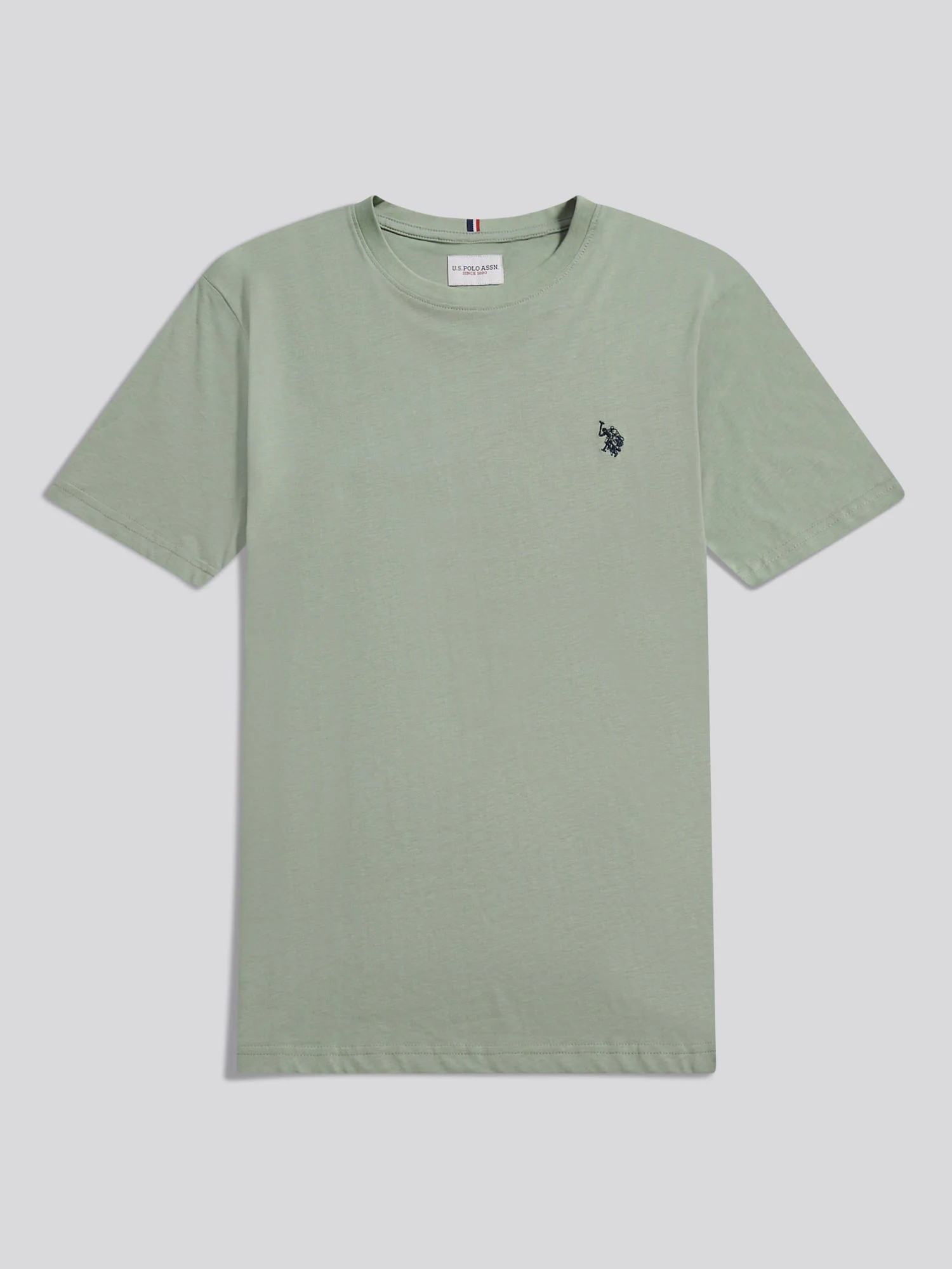 Mens Double Horsemen T-Shirt Iceberg Green - Image 6