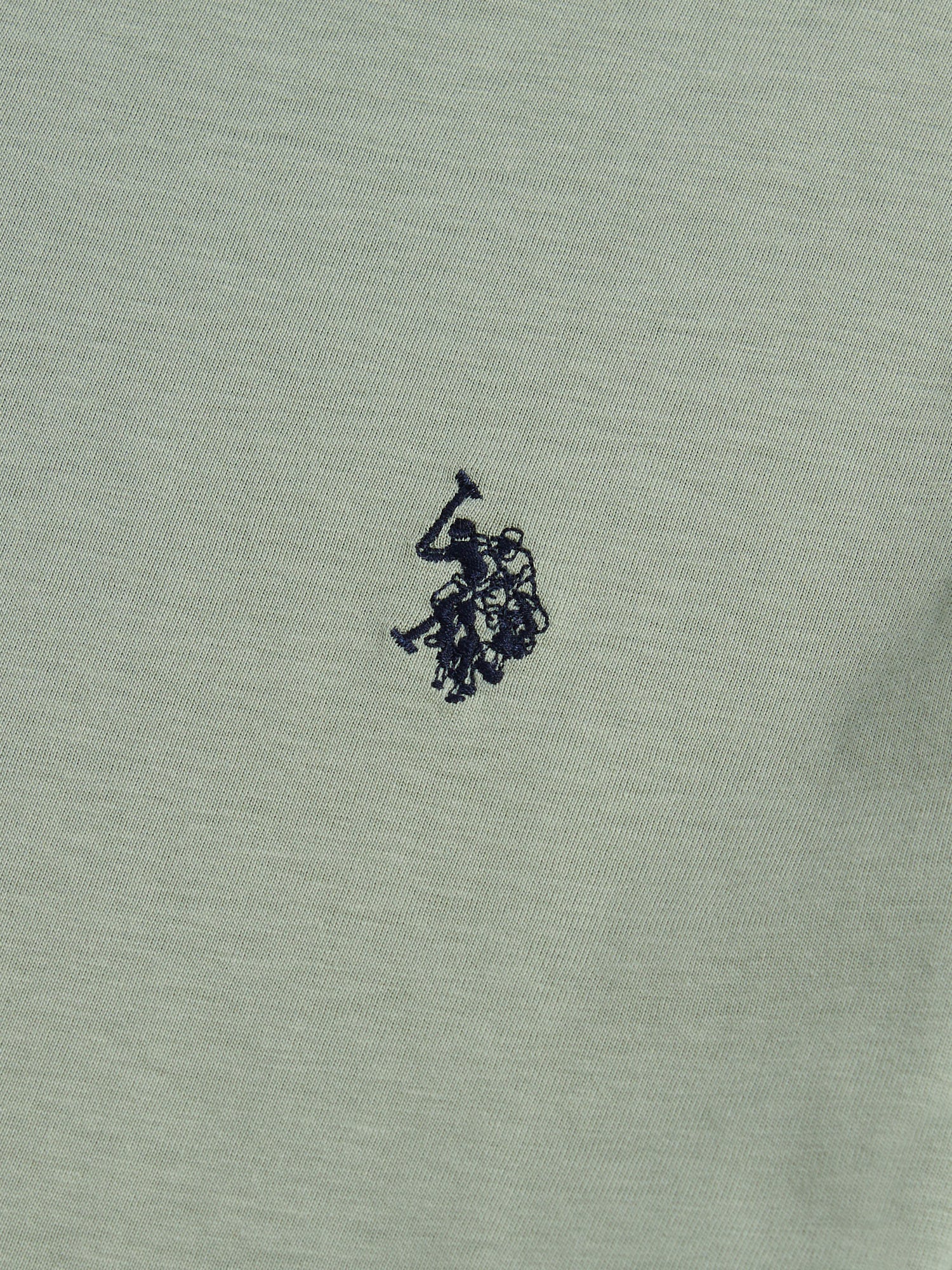 Mens Double Horsemen T-Shirt Iceberg Green - Image 8