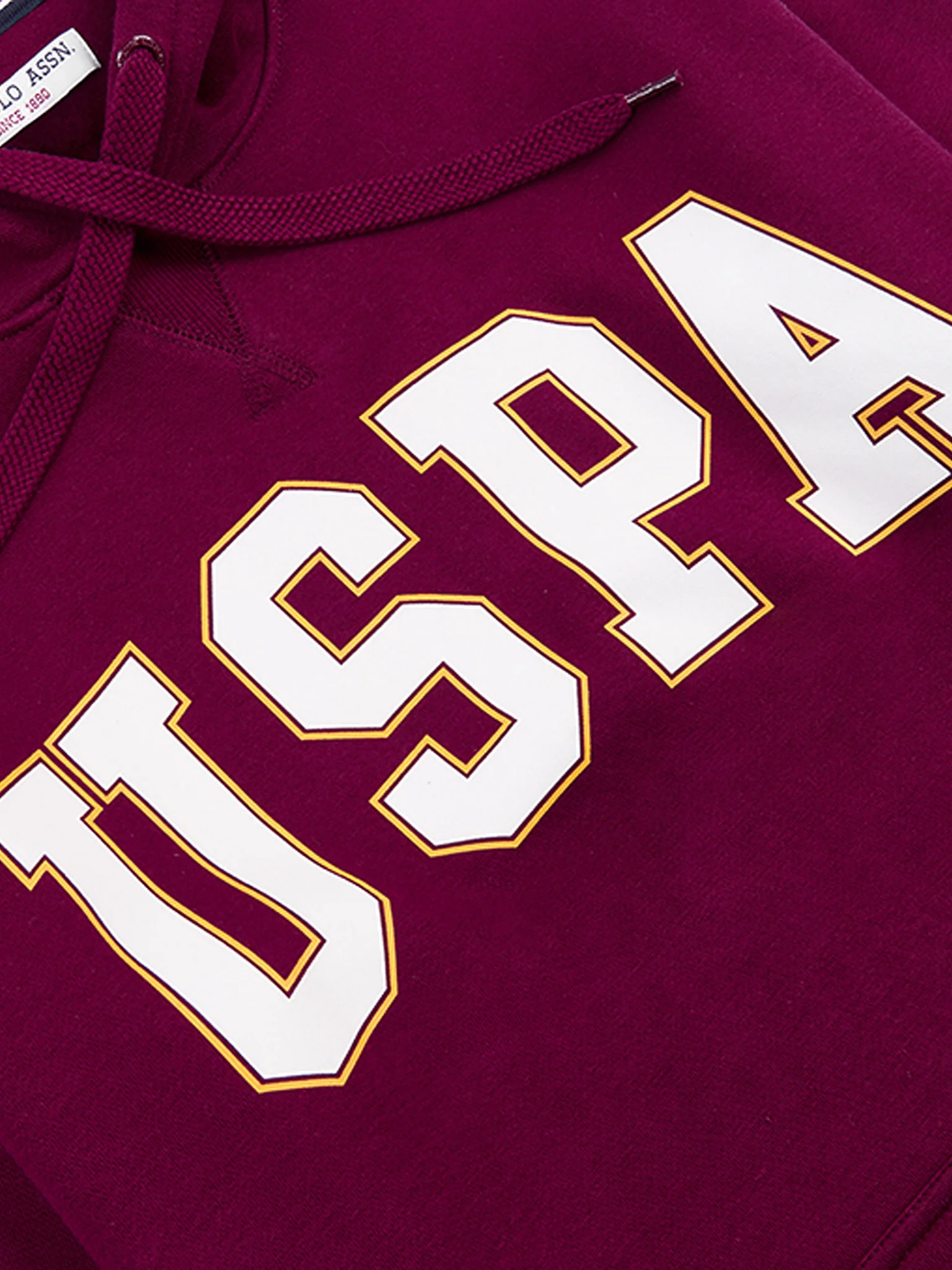 Mens Graphic Hoodie in Windsor Wine - Image 6