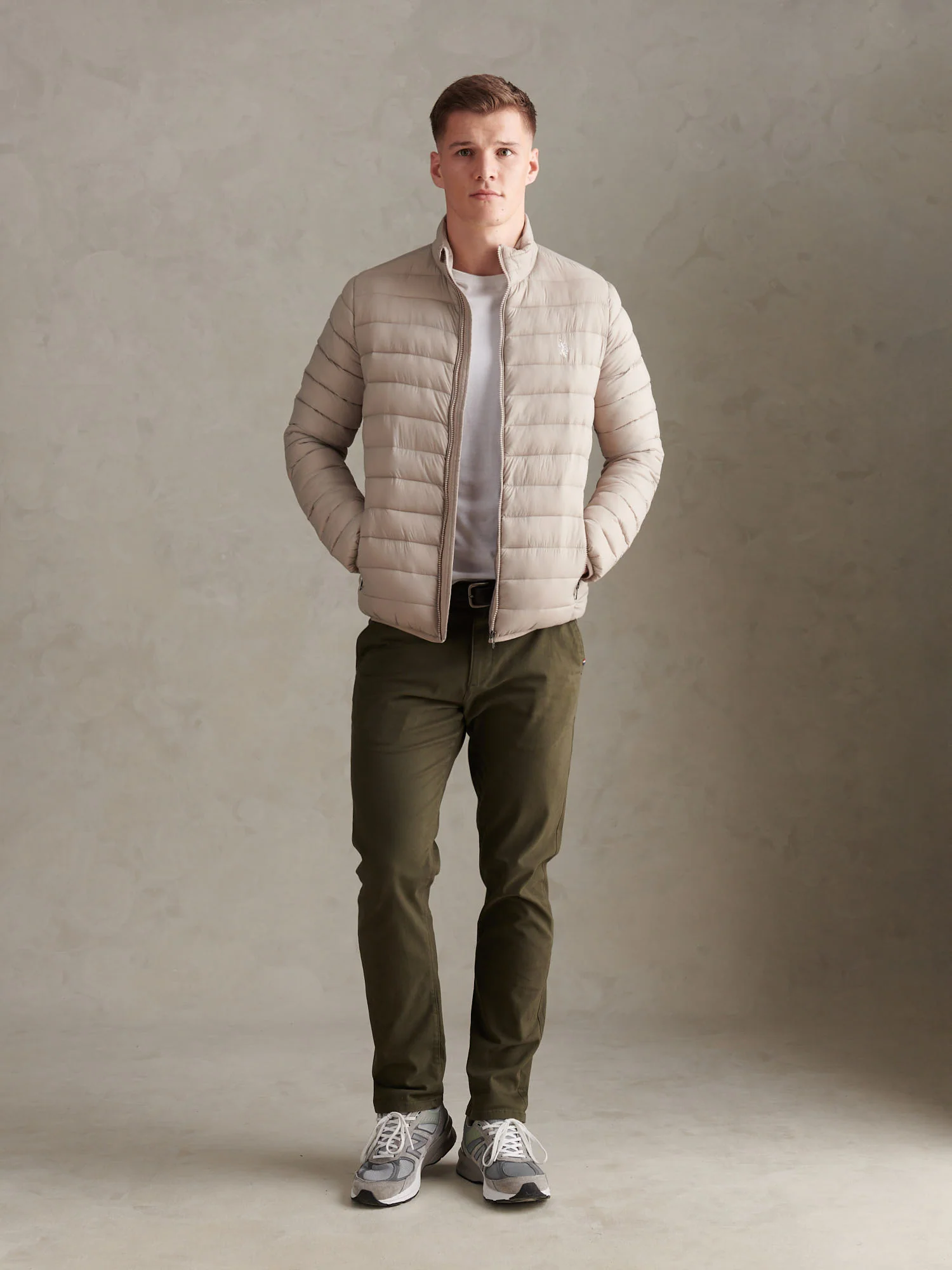 Mens Lightweight Bound Quilted Jacket Atmosphere - Image 3