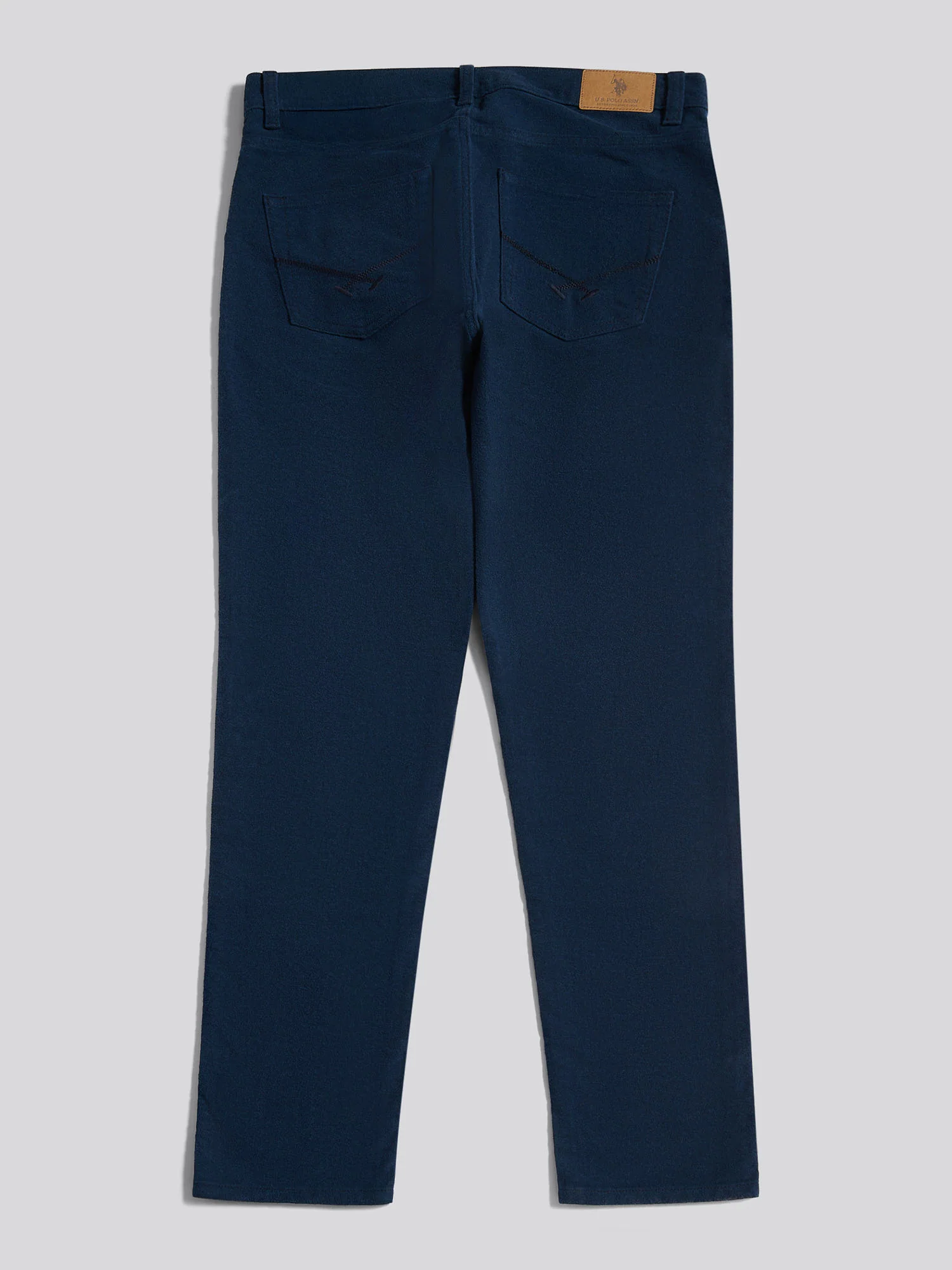Mens Moleskin 5 Pocket Trouser in Dark Sapphire Navy - Image 8