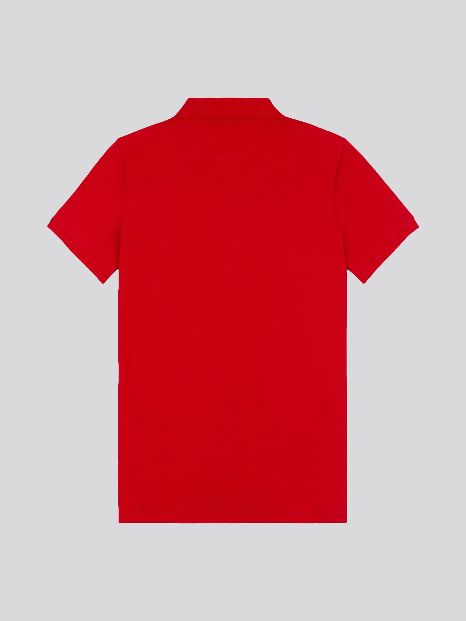 Mens Double Horsemen Polo Shirt Haute Red - Image 6