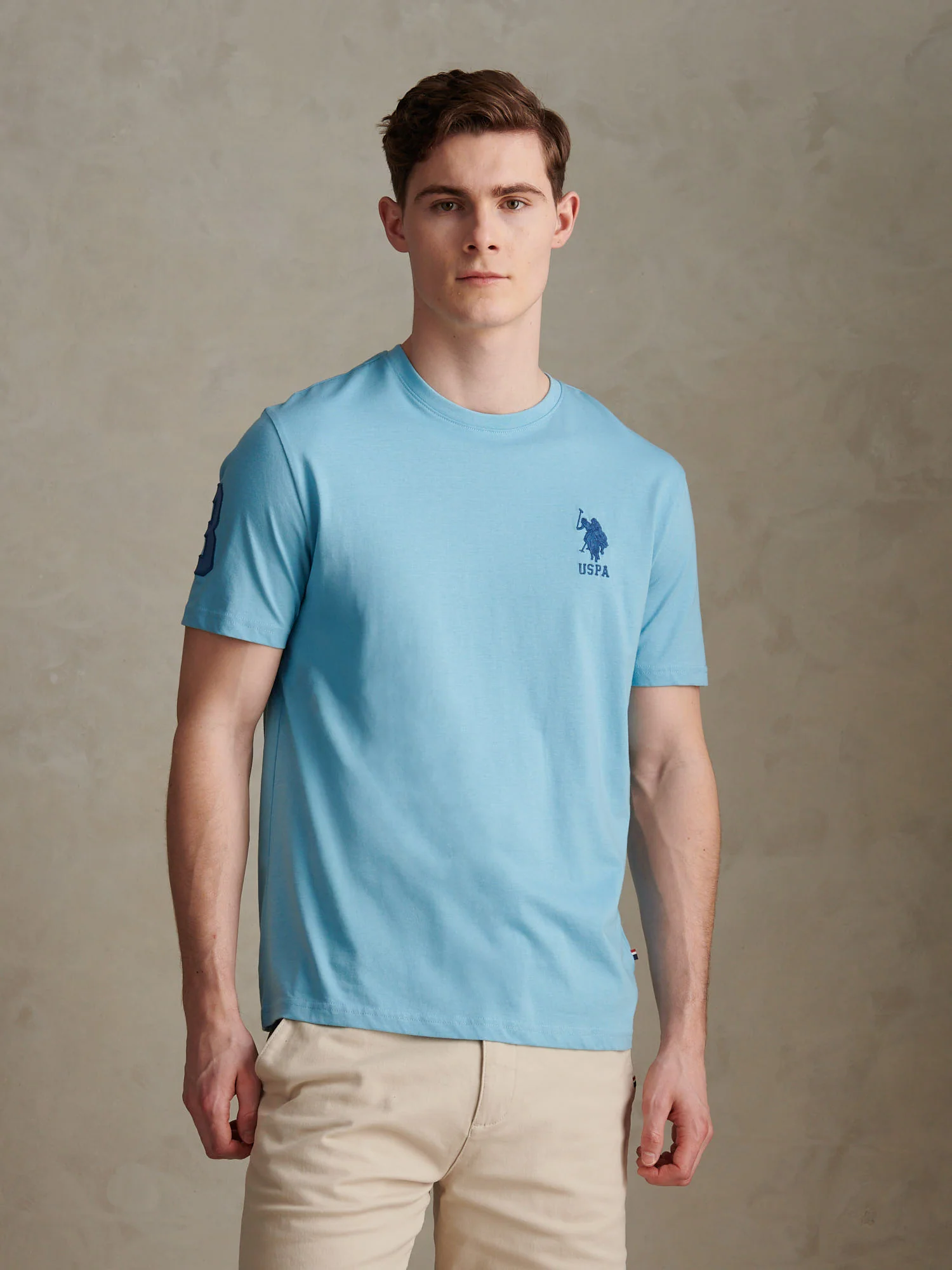 Mens Player 3 T-Shirt Air Blue