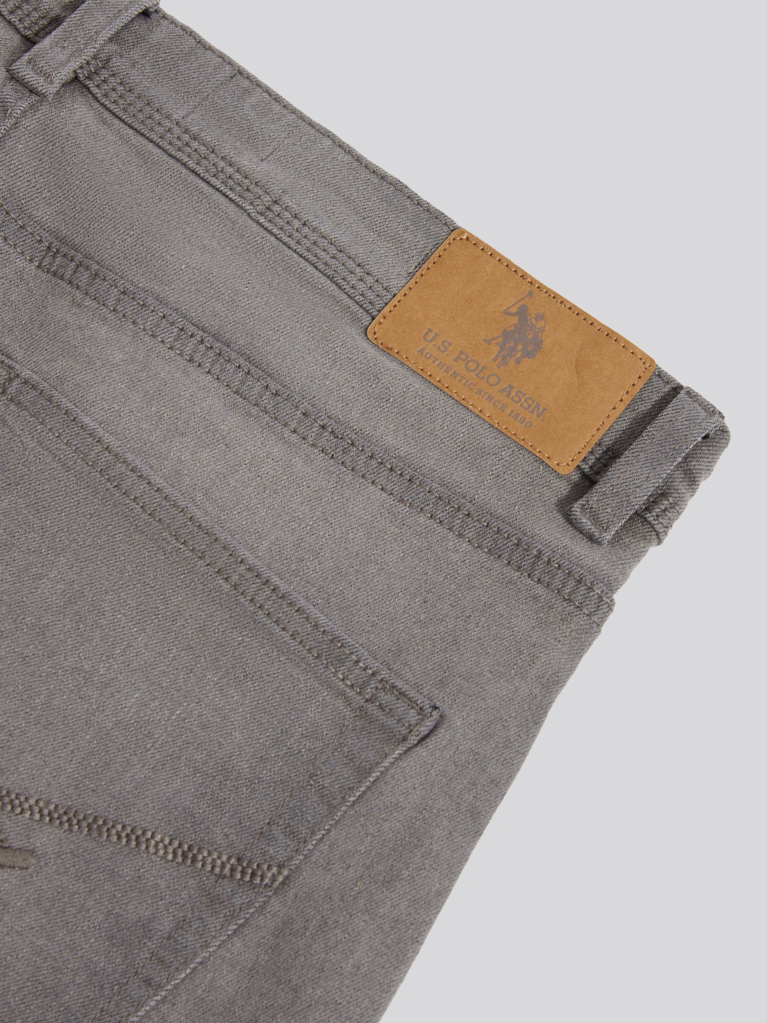 Mens Relaxed Fit Jean Grey Wash - Image 8