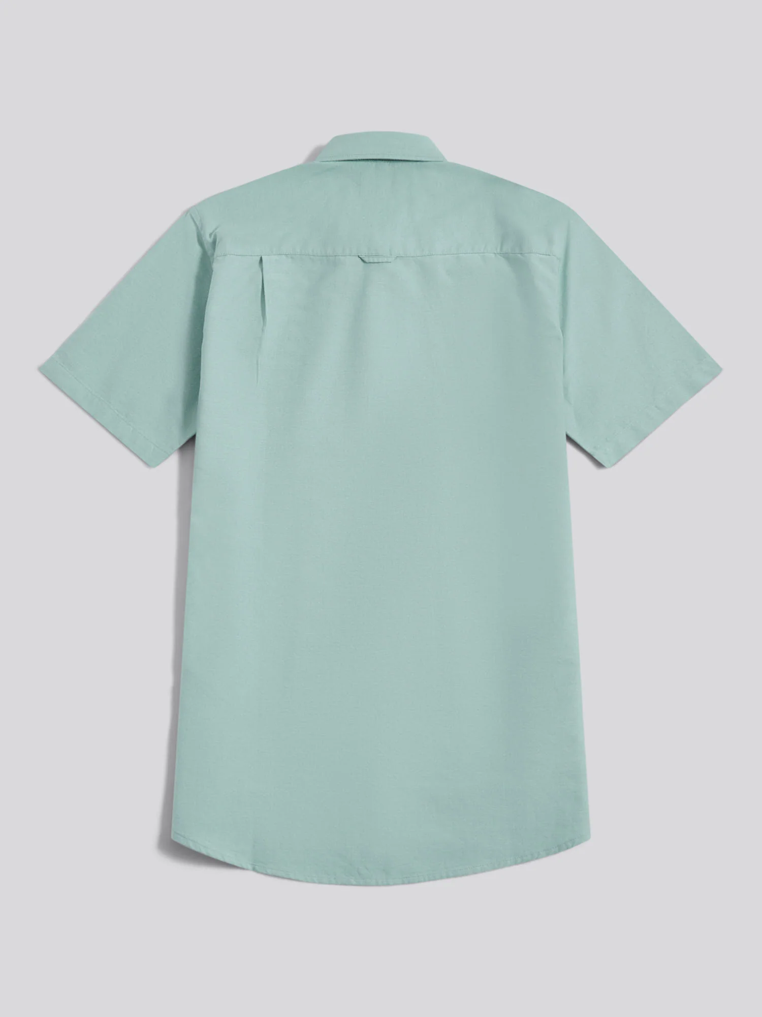Mens Short Sleeve Oxford Shirt Aquifer - Image 6