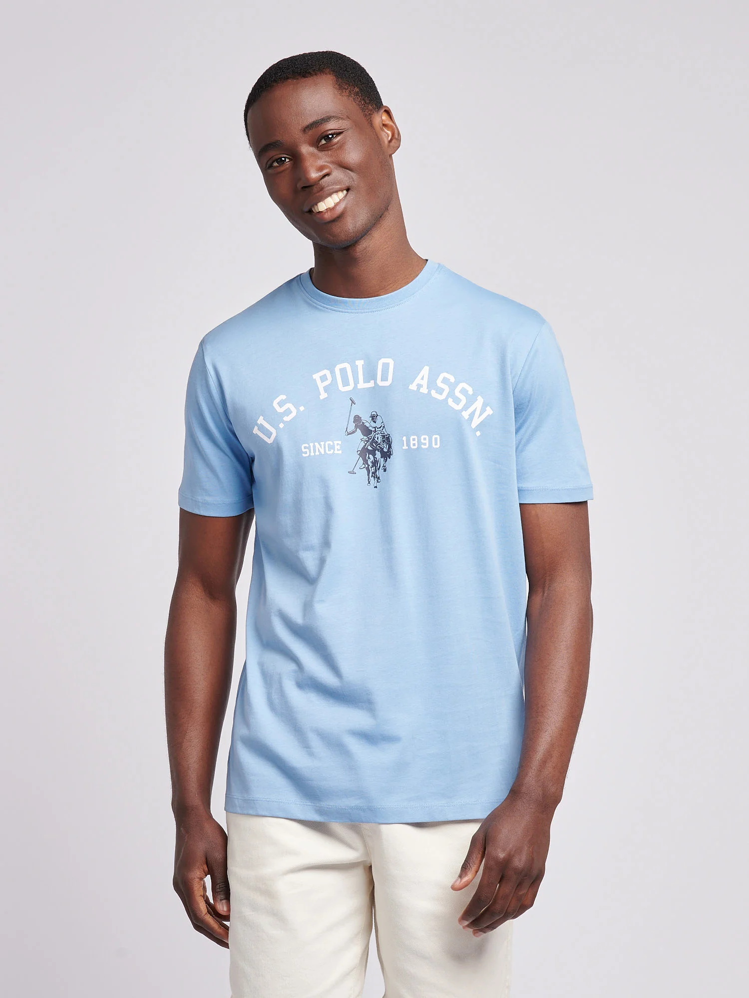 Mens Signature Arch Print T-Shirt Allure