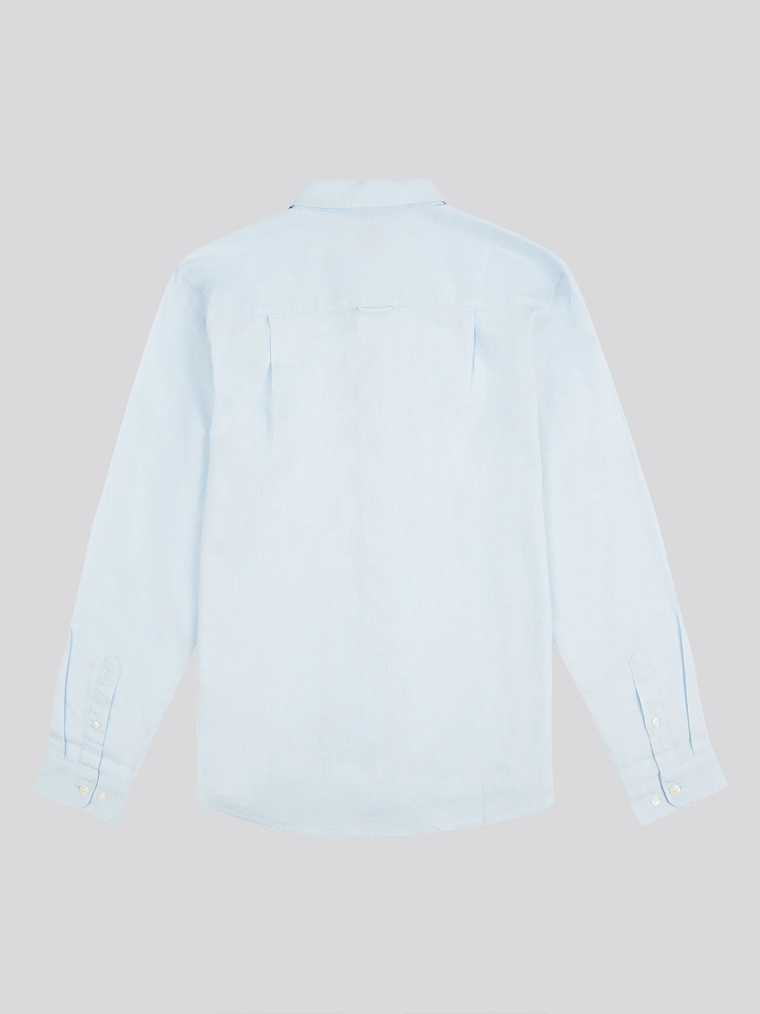 Mens Stretch Cotton Poplin Shirt Skyway - Image 8